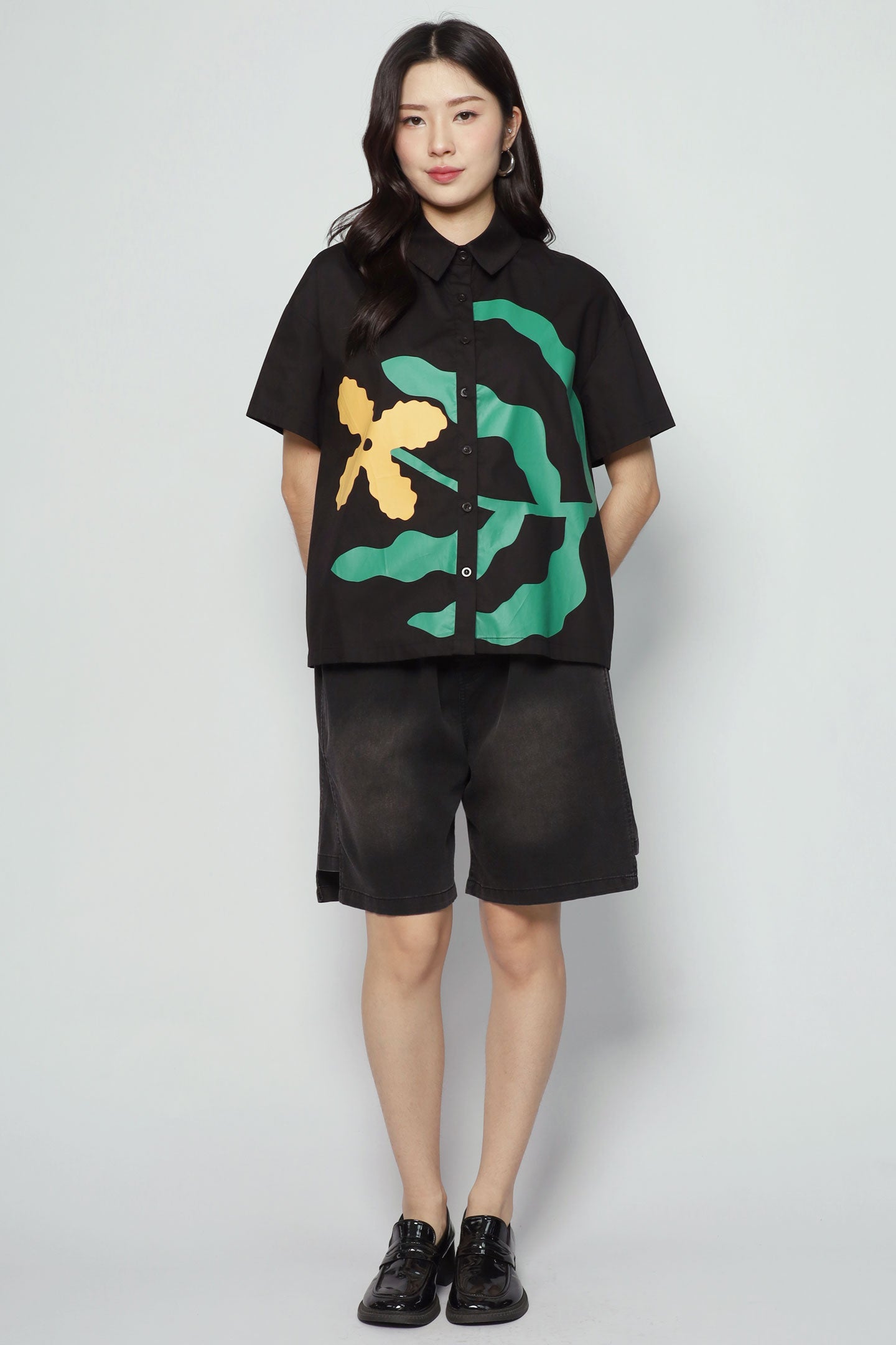 Chow Shirt in Wildflower