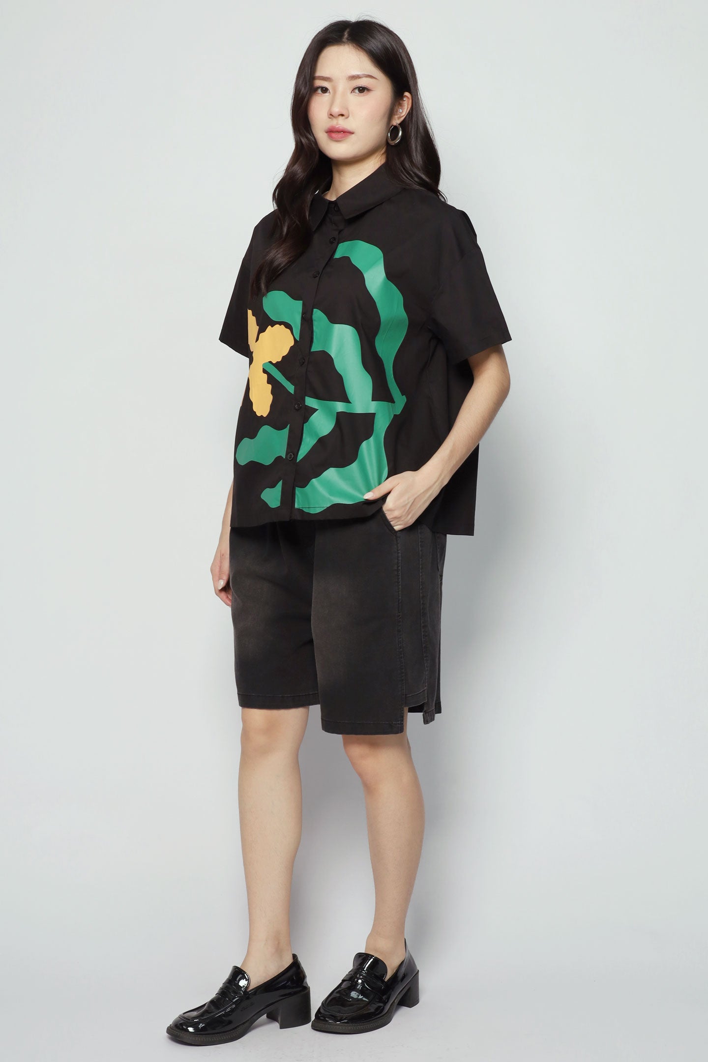 Chow Shirt in Wildflower