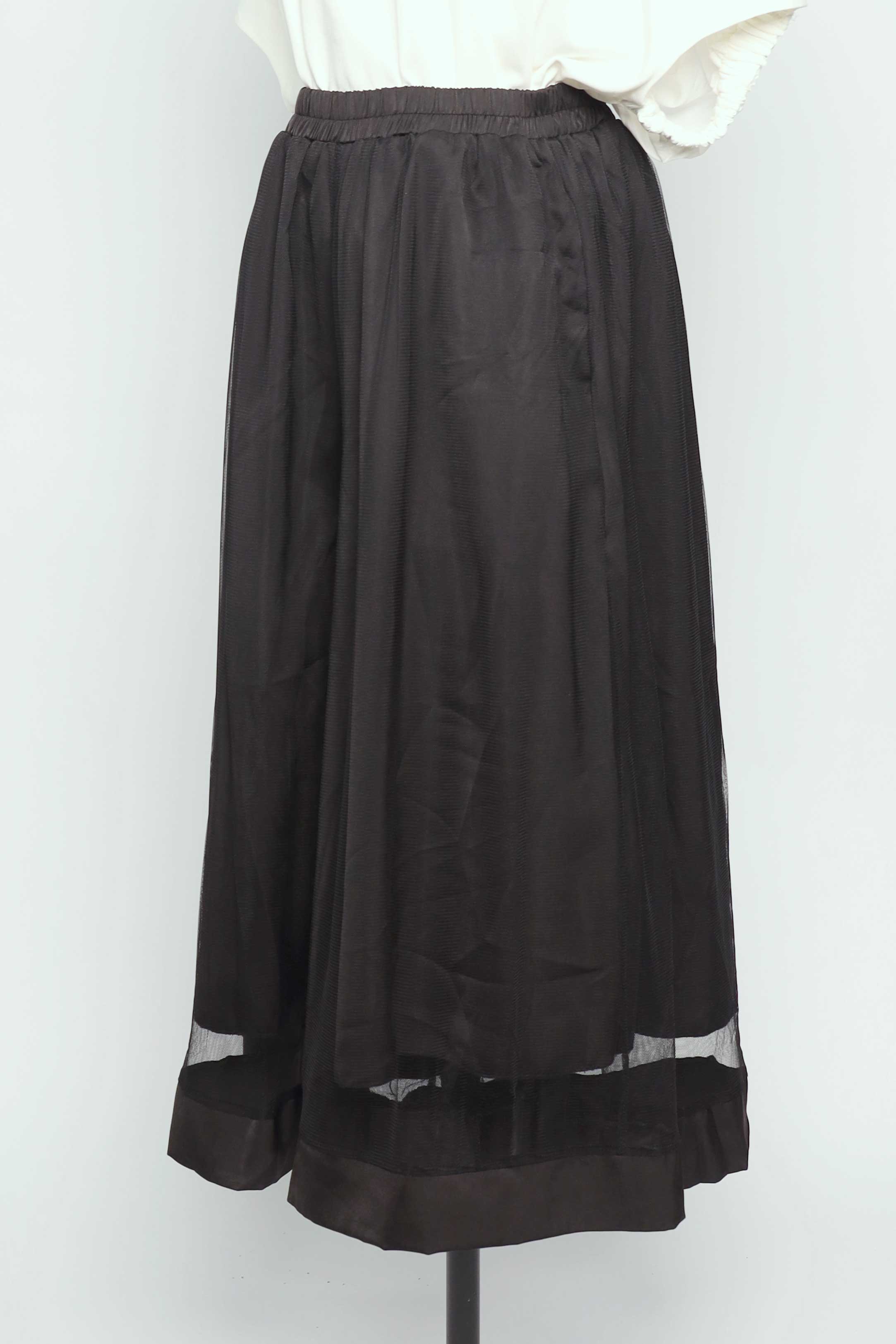 PO - Christine Netted Pants in Black