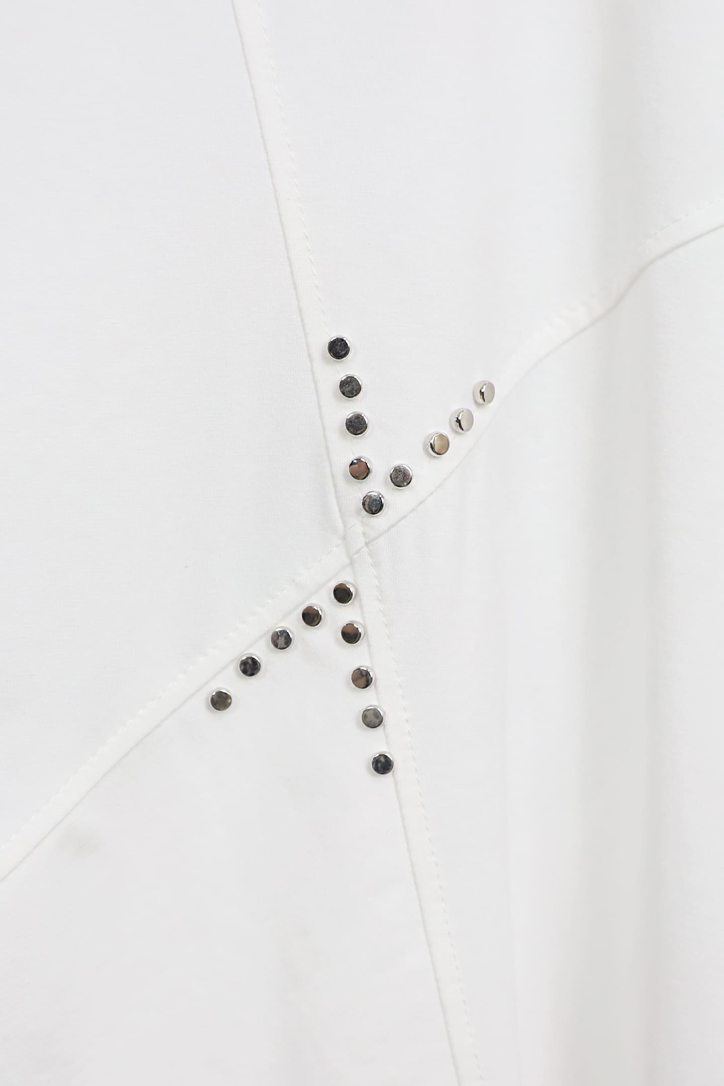 Backorders Easy By TE - Cicile Beaded Top in White