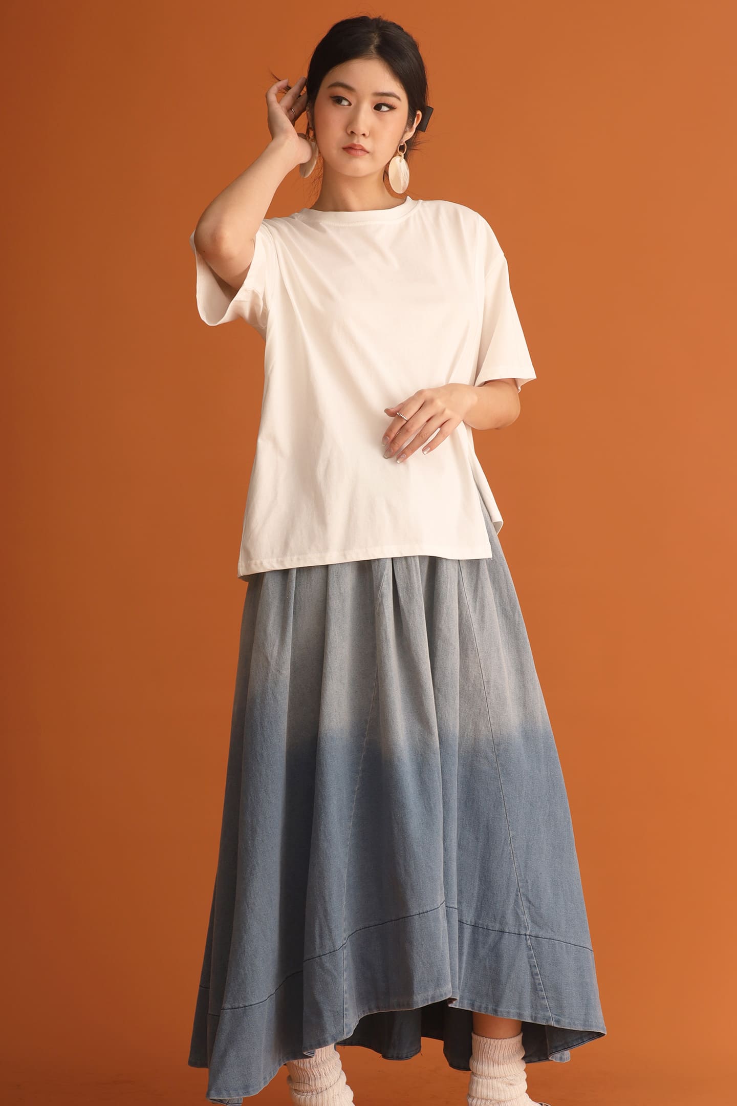 CHOSEN - Core Edit Top in White