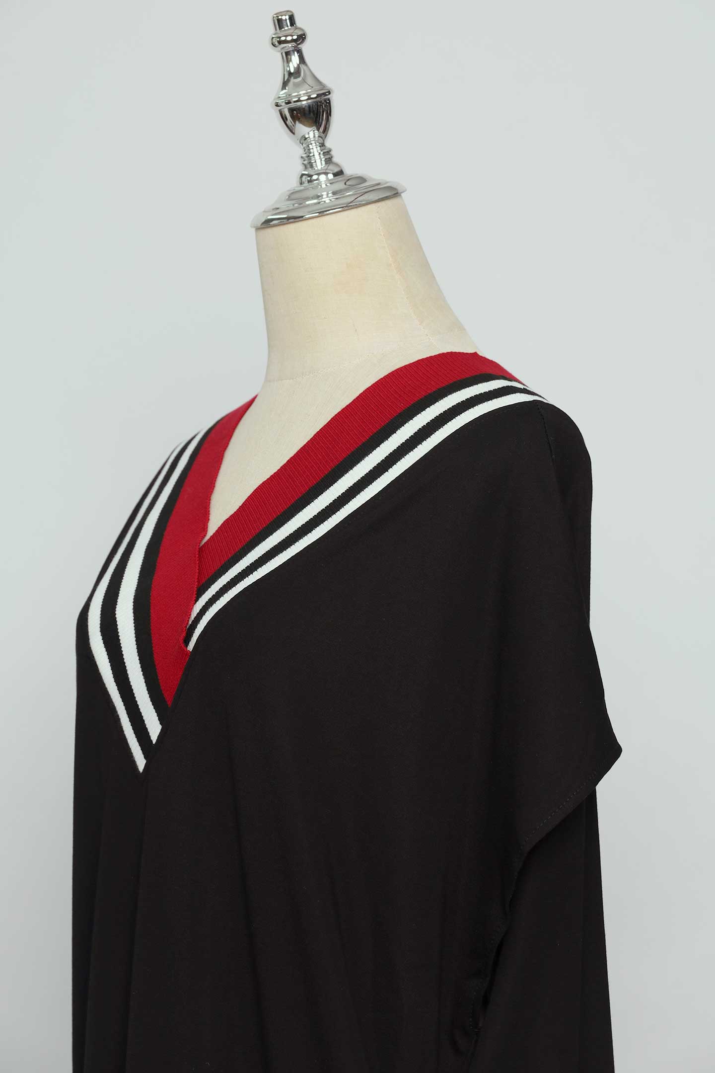 PO - Cotti Contrast V Neck Dress