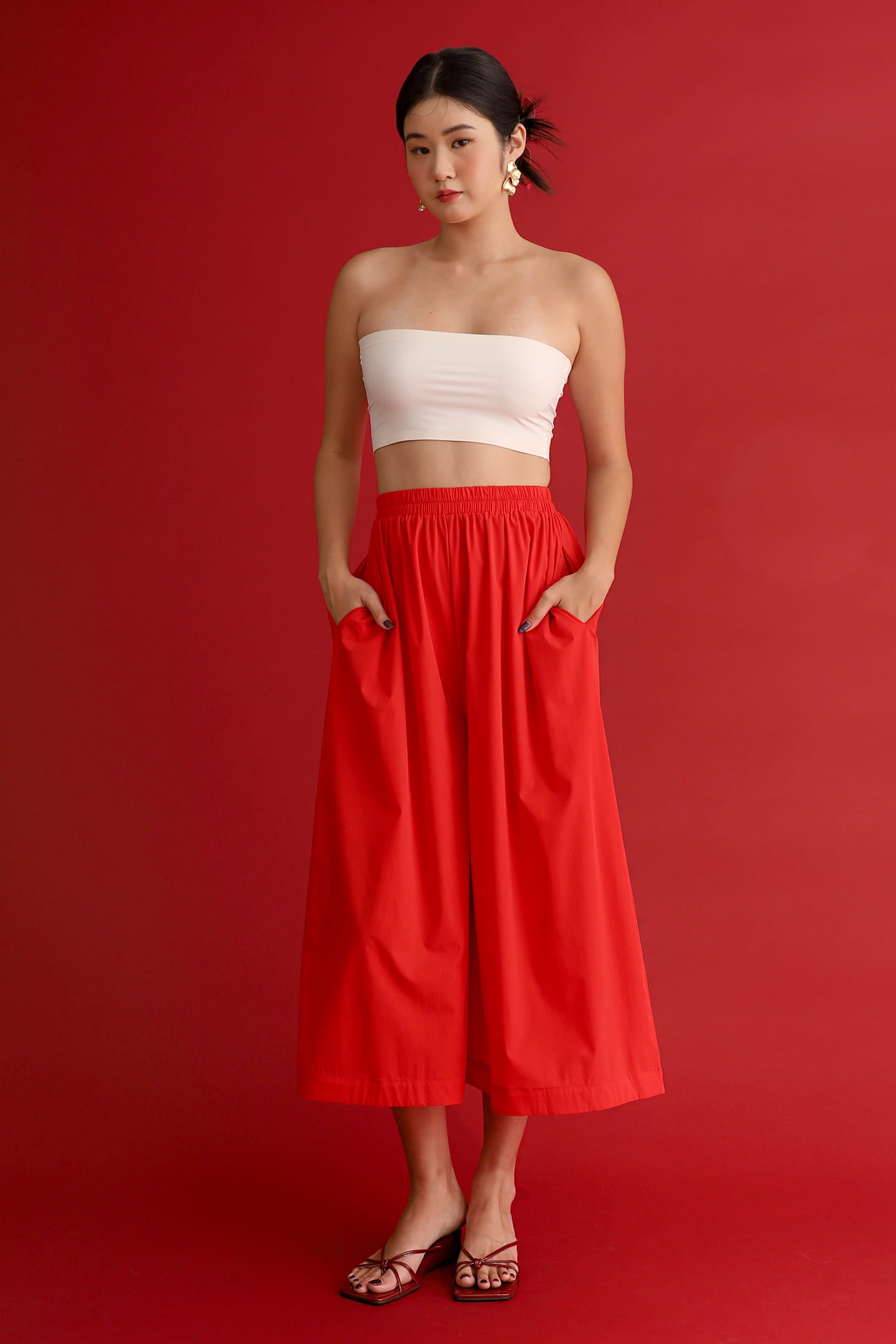 CHOSEN - Crimson Pants in Red