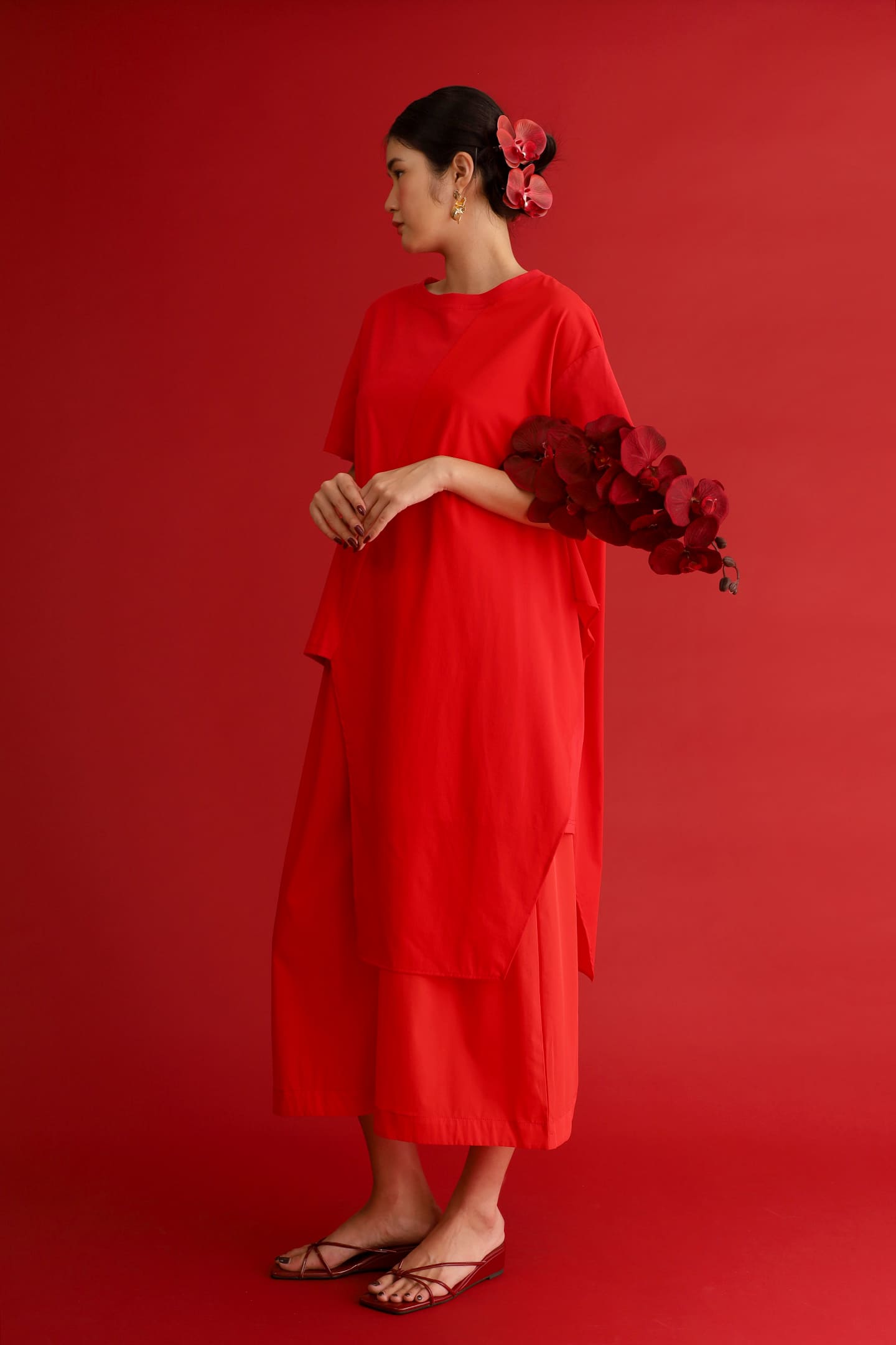 CHOSEN - Crimson Pants in Red