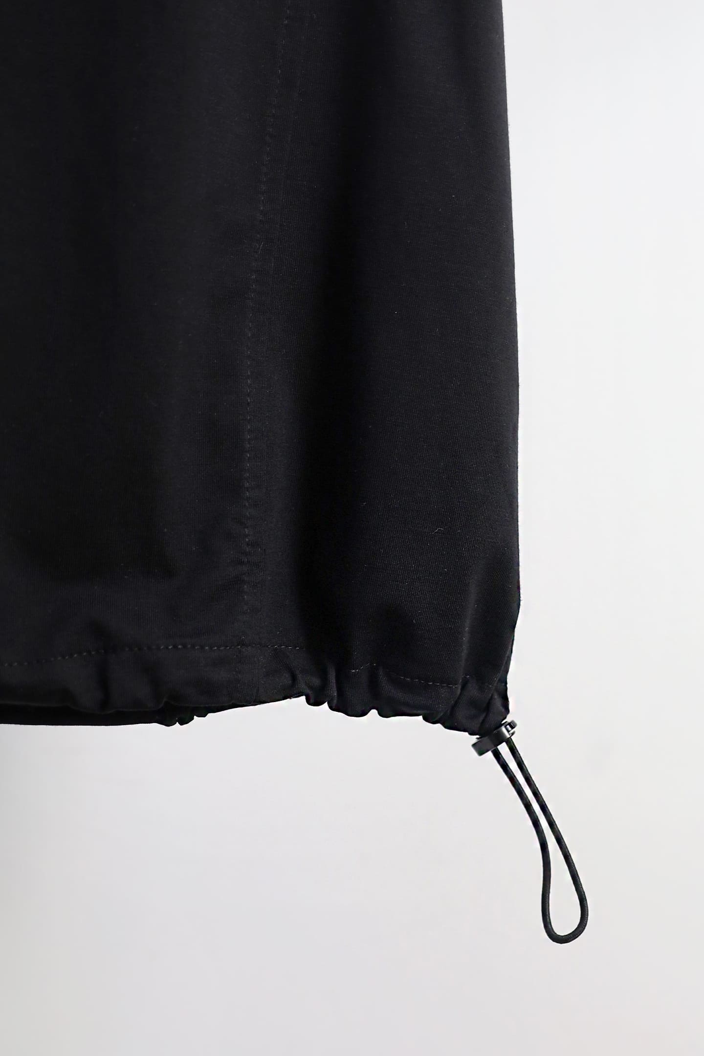 Backorders Easy By TE - Daiyu Chest Pocket Top in Black