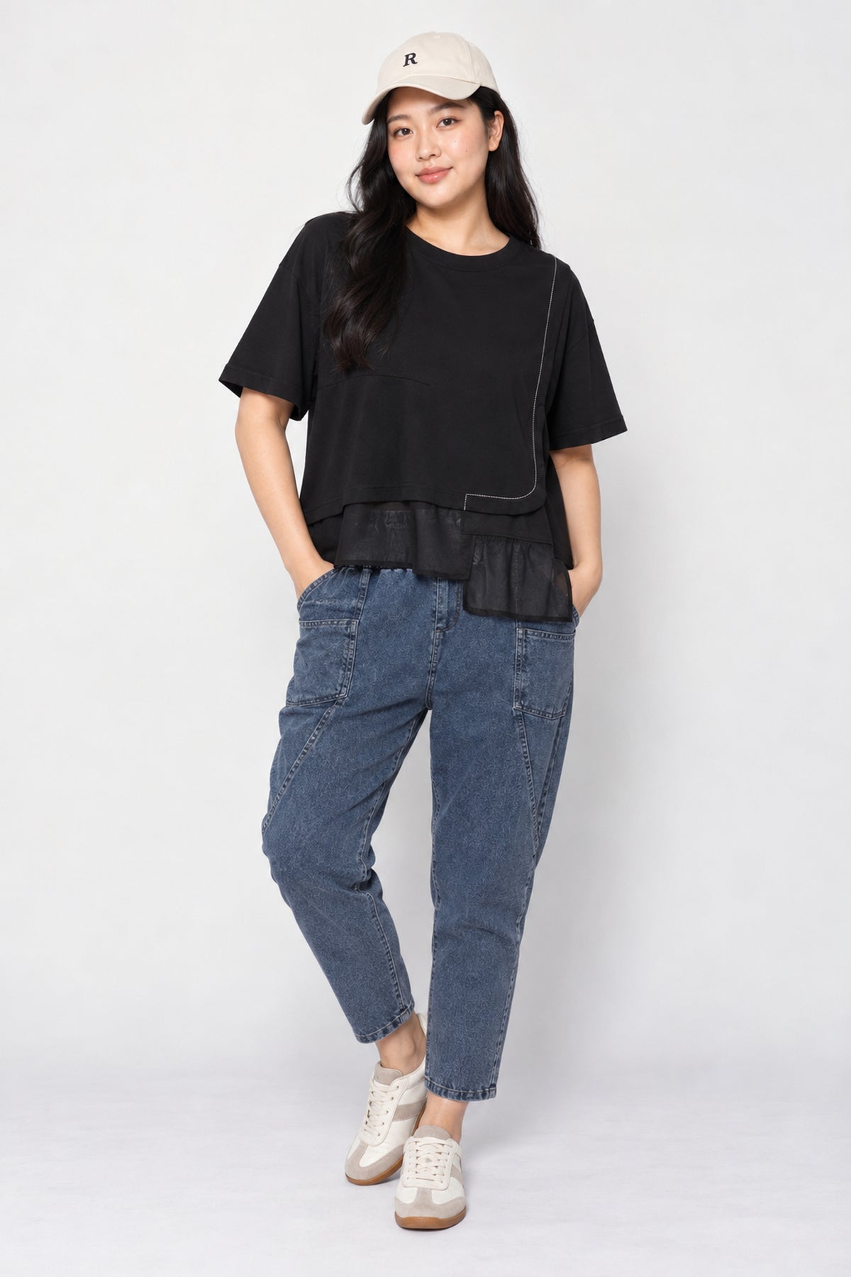 Backorders Easy By TE - Daphne Top in Black