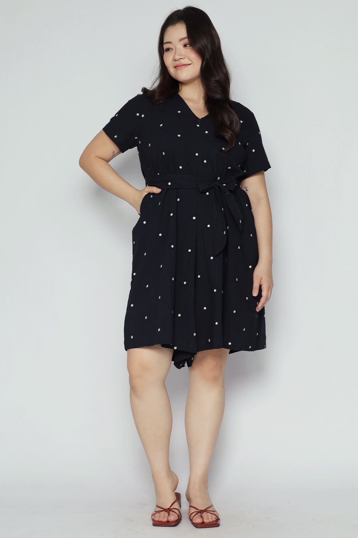 Darly Playsuit in Moon Daisy