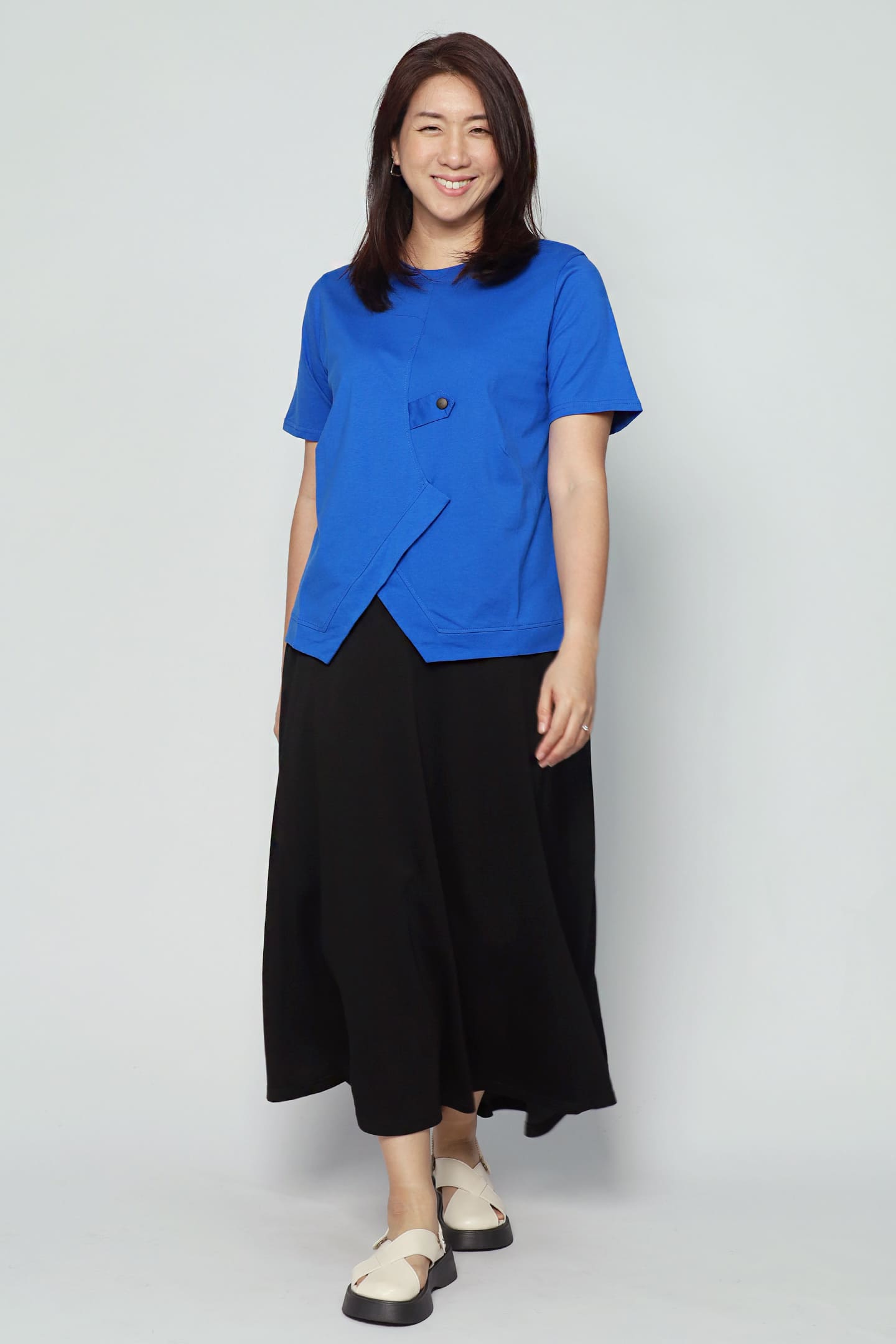 Easy By TE - Day Off Top in Blue