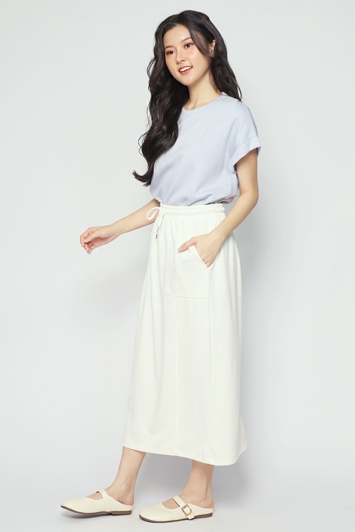 JOY - Day To Night Skirt in White