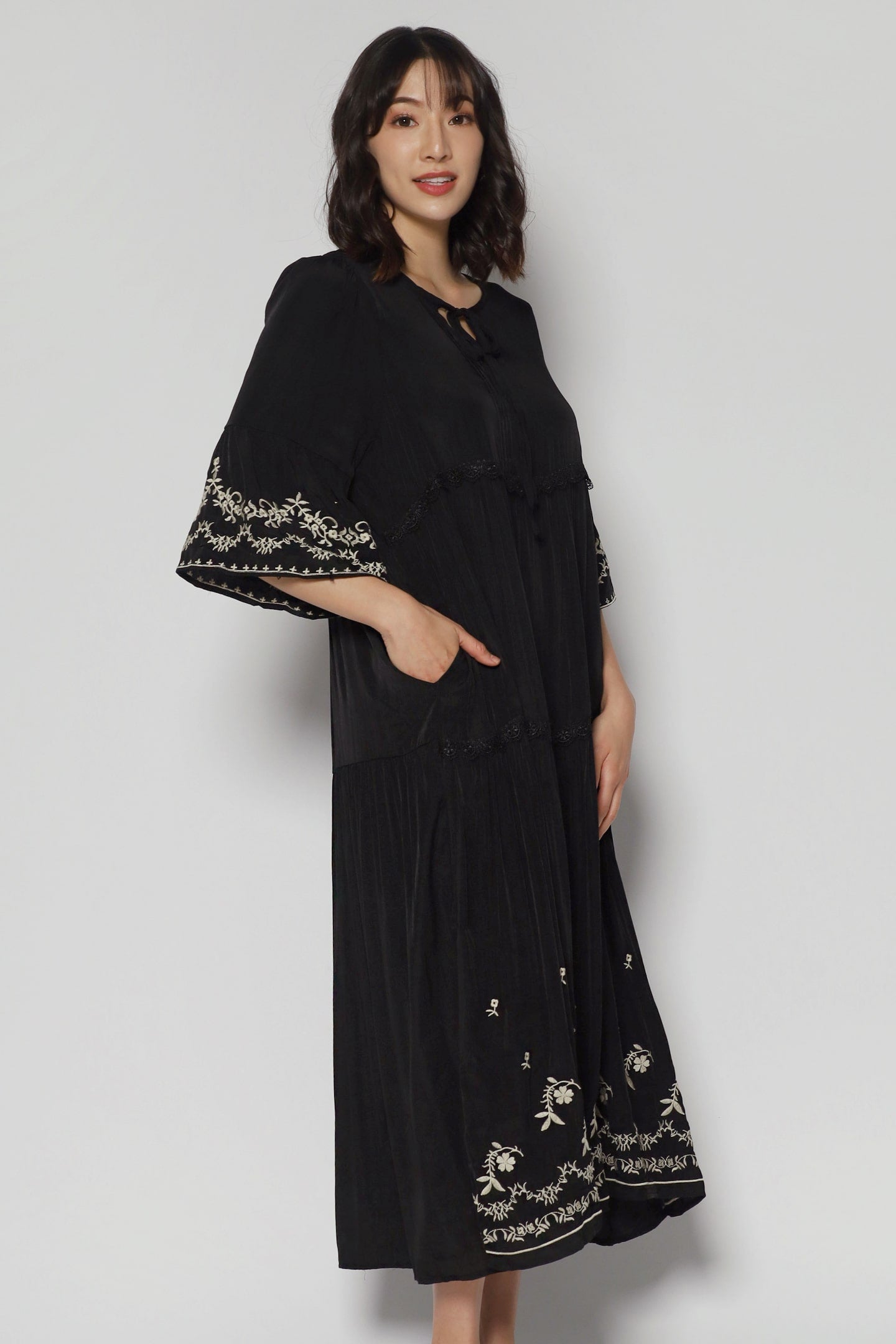 Dana Embroidery Dress