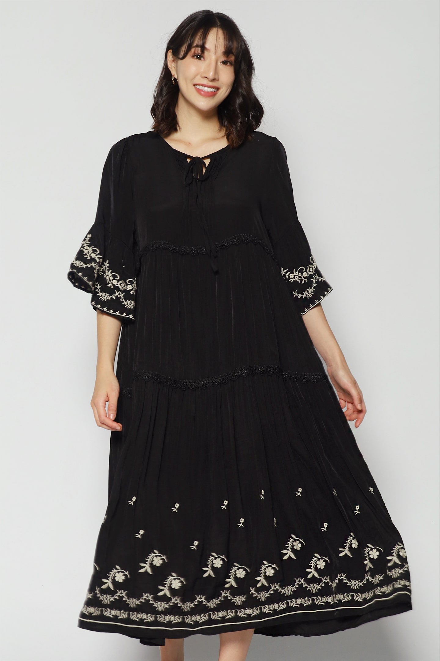 Dana Embroidery Dress