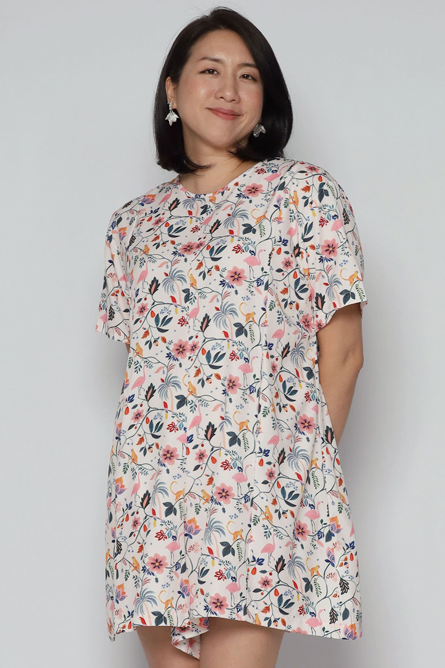 Dion Playsuit in Botanic Melody