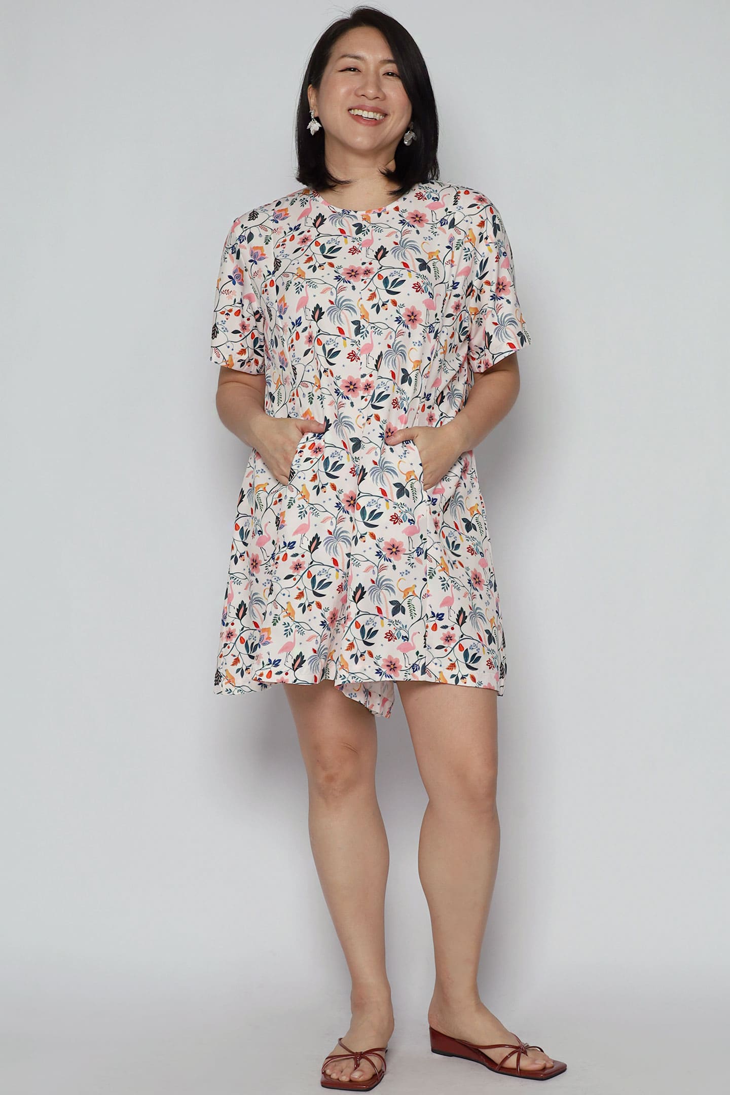 Dion Playsuit in Botanic Melody