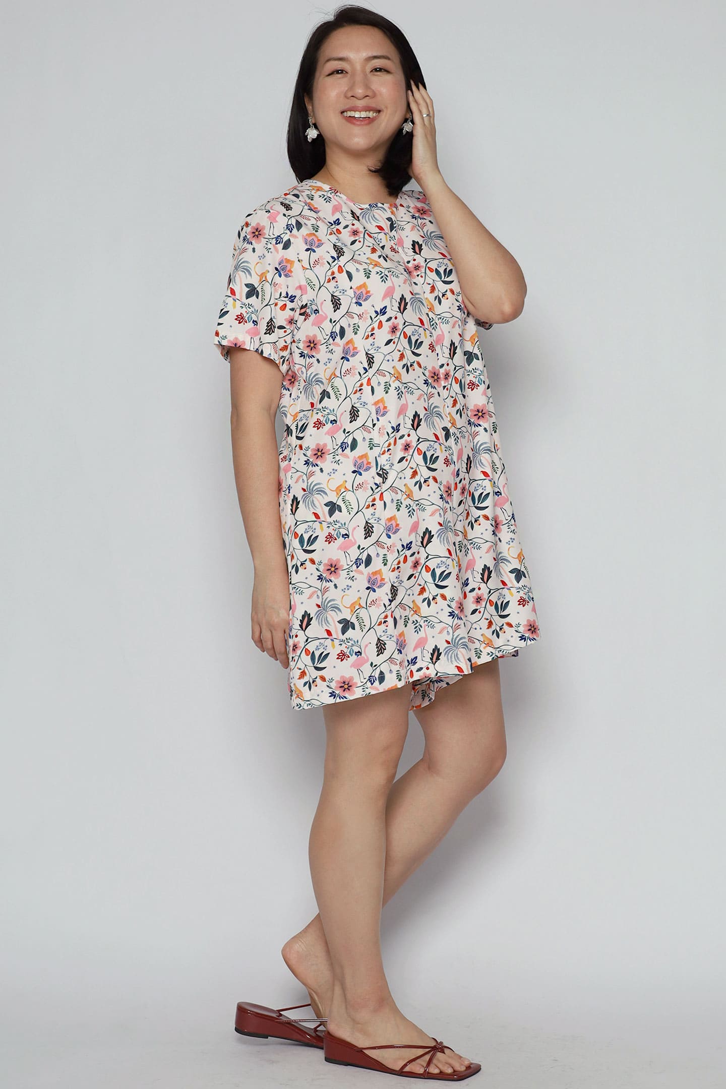 Dion Playsuit in Botanic Melody