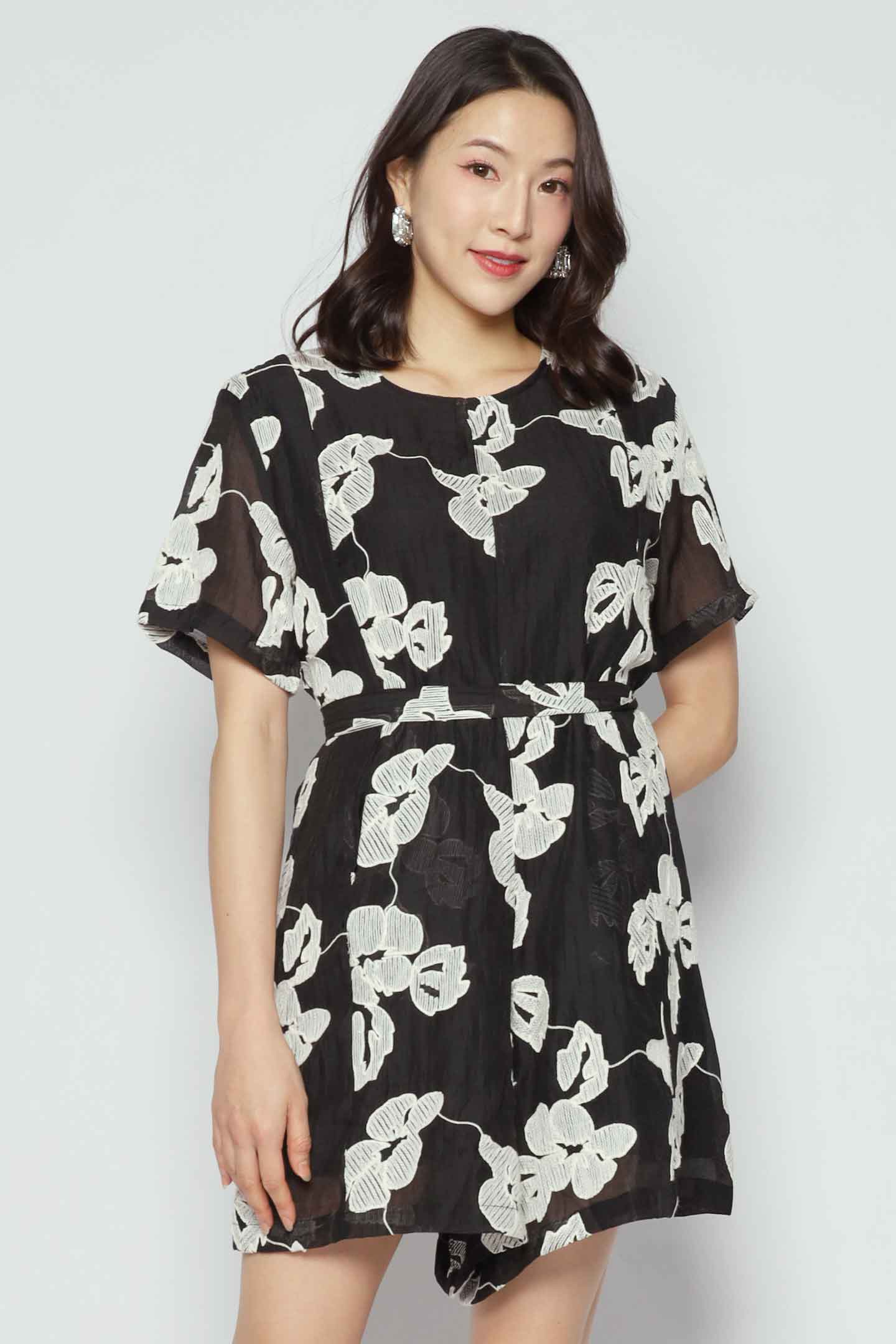 Dion Playsuit in Moon Petal