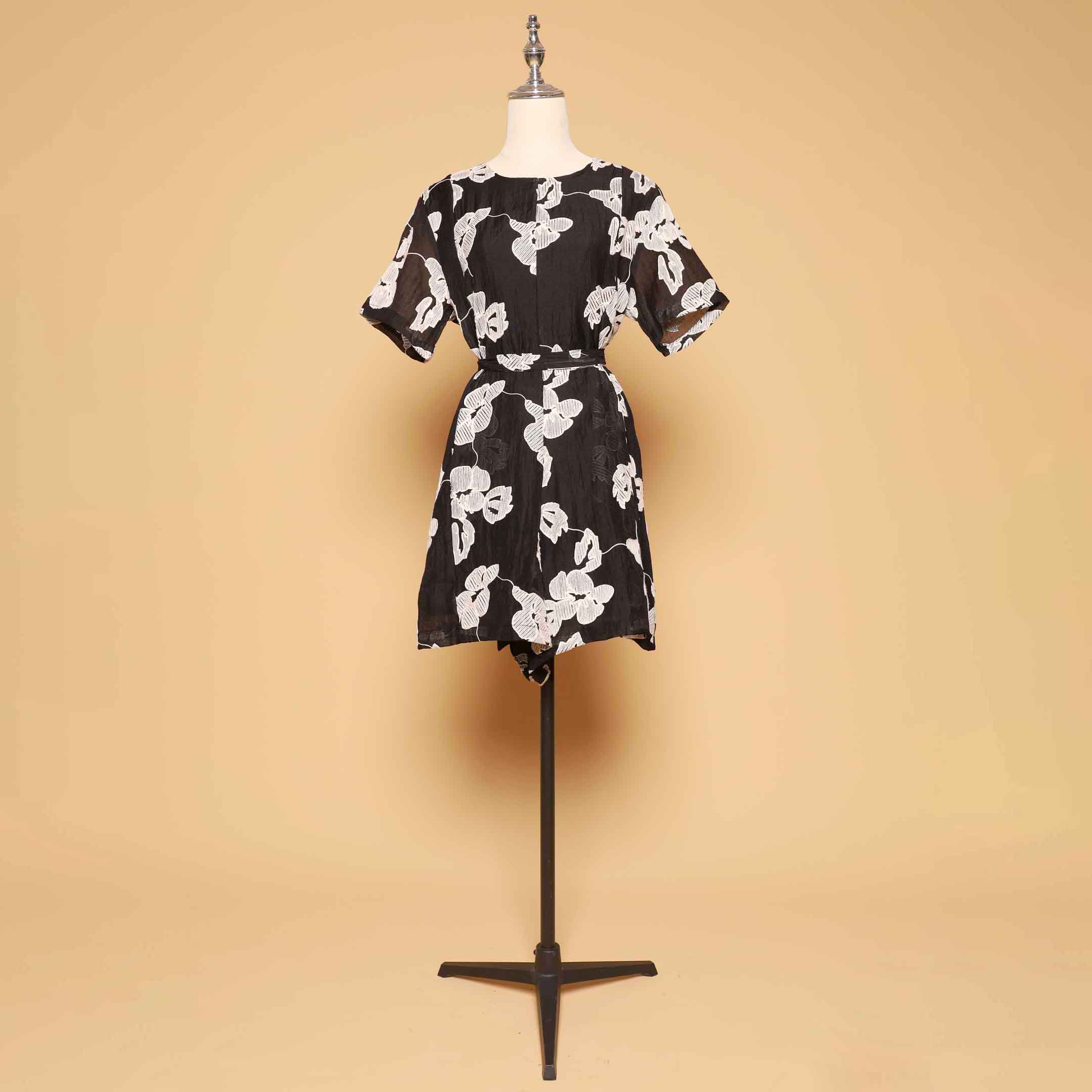 PO - Dion Playsuit in Moon Petal