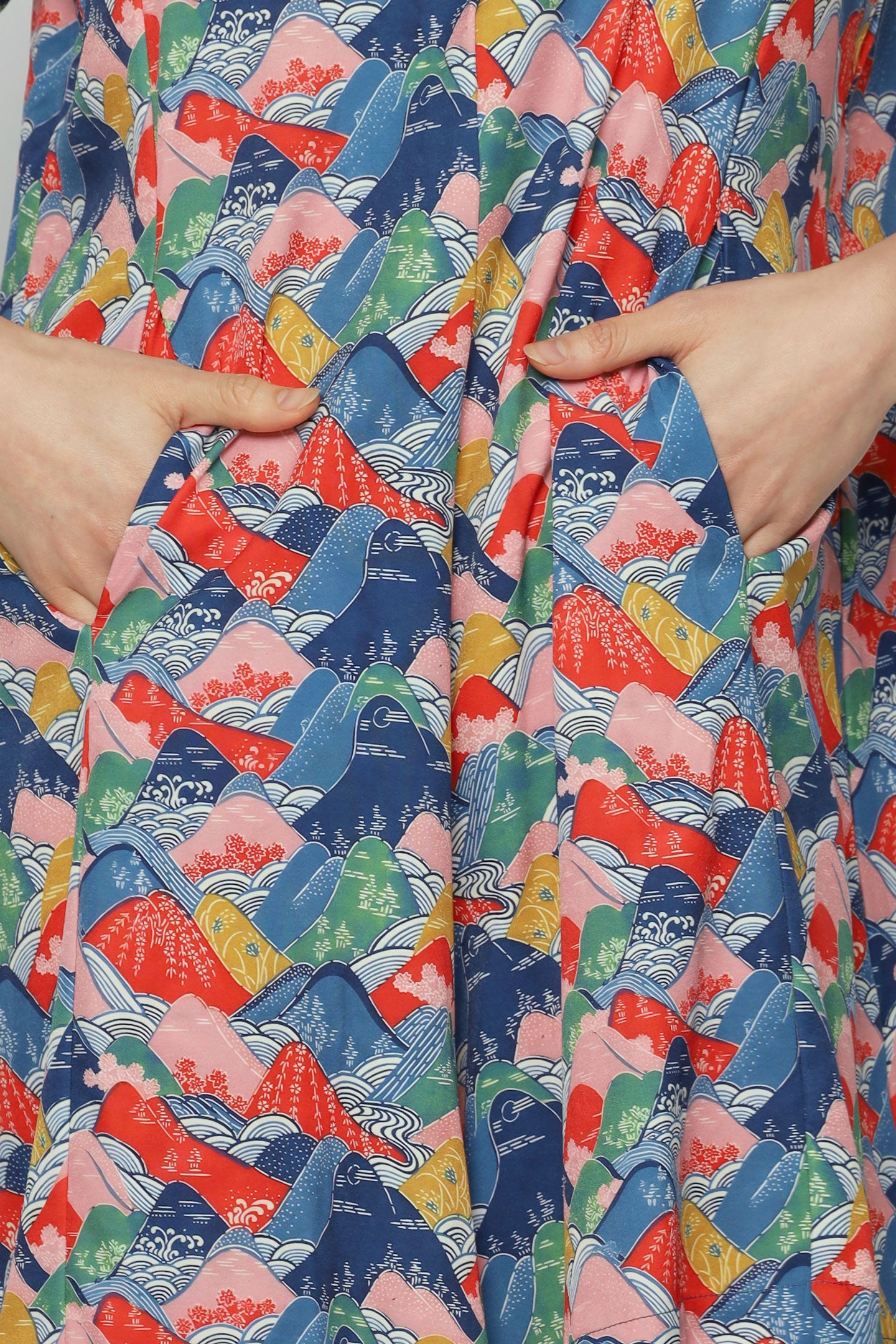 Dion Playsuit in Vibrant Fuji