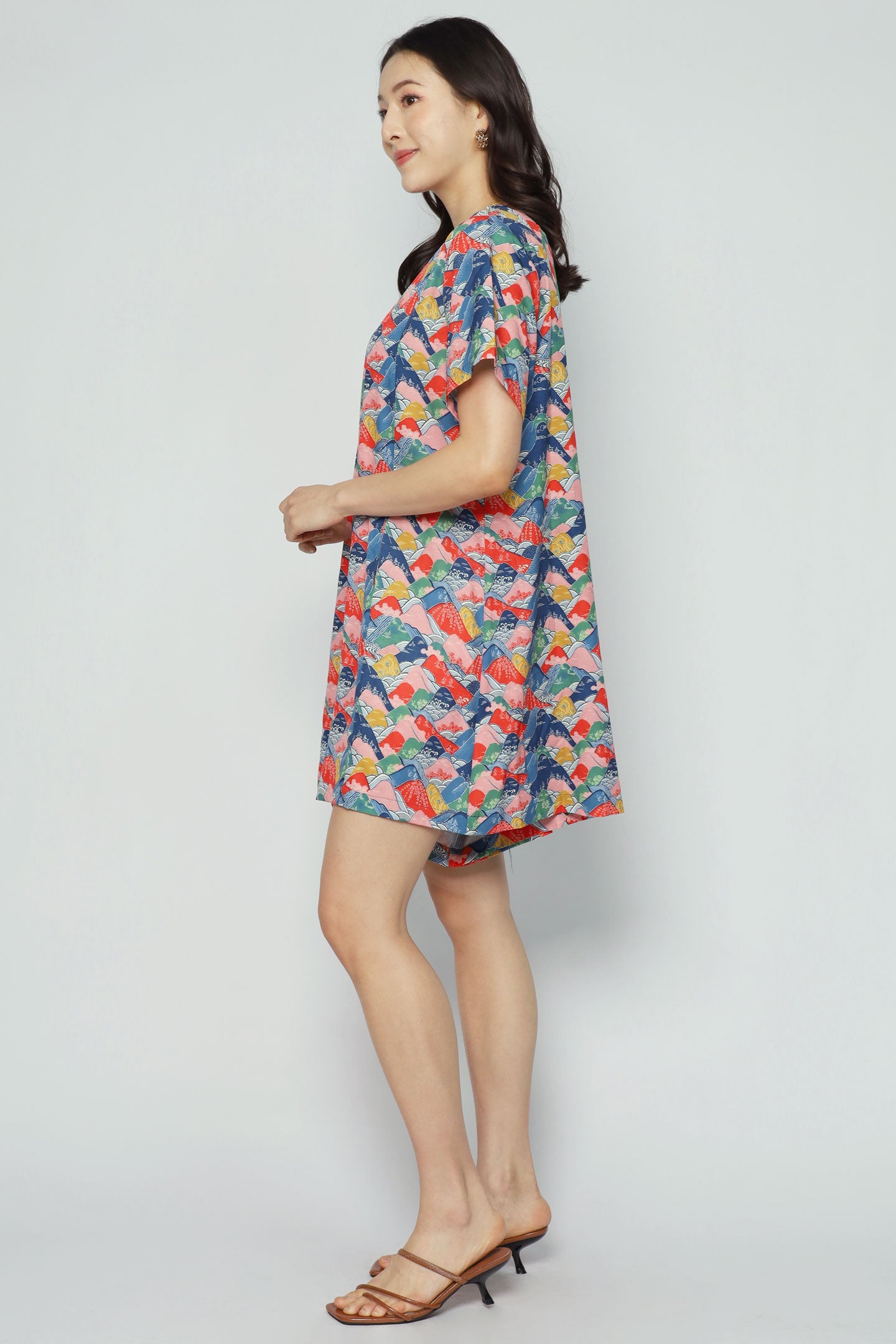 Dion Playsuit in Vibrant Fuji