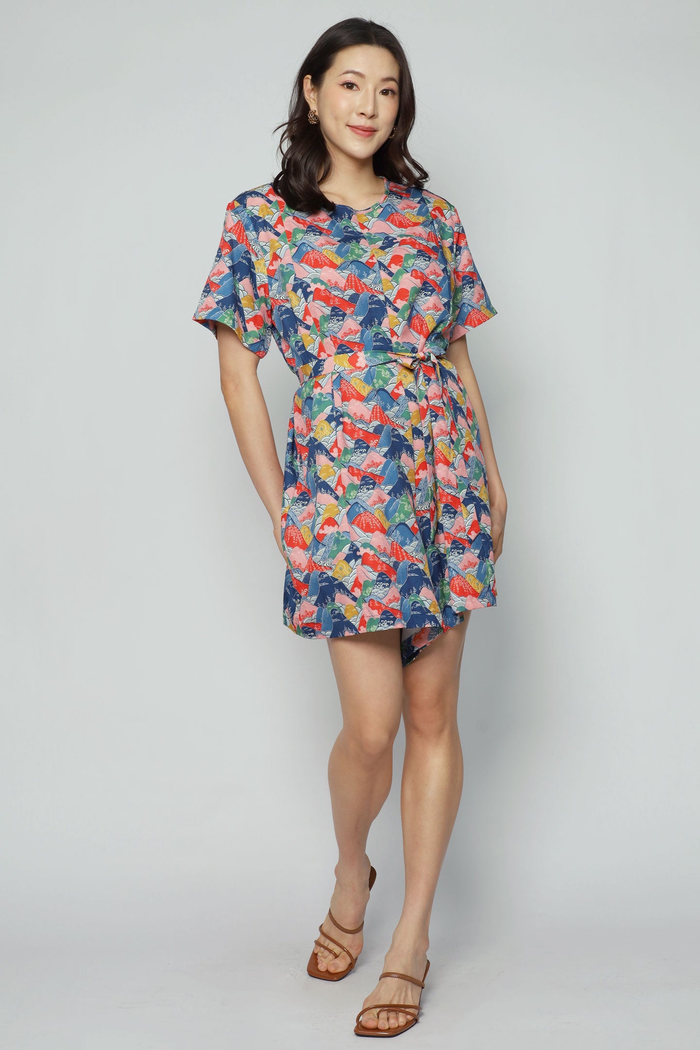 Dion Playsuit in Vibrant Fuji