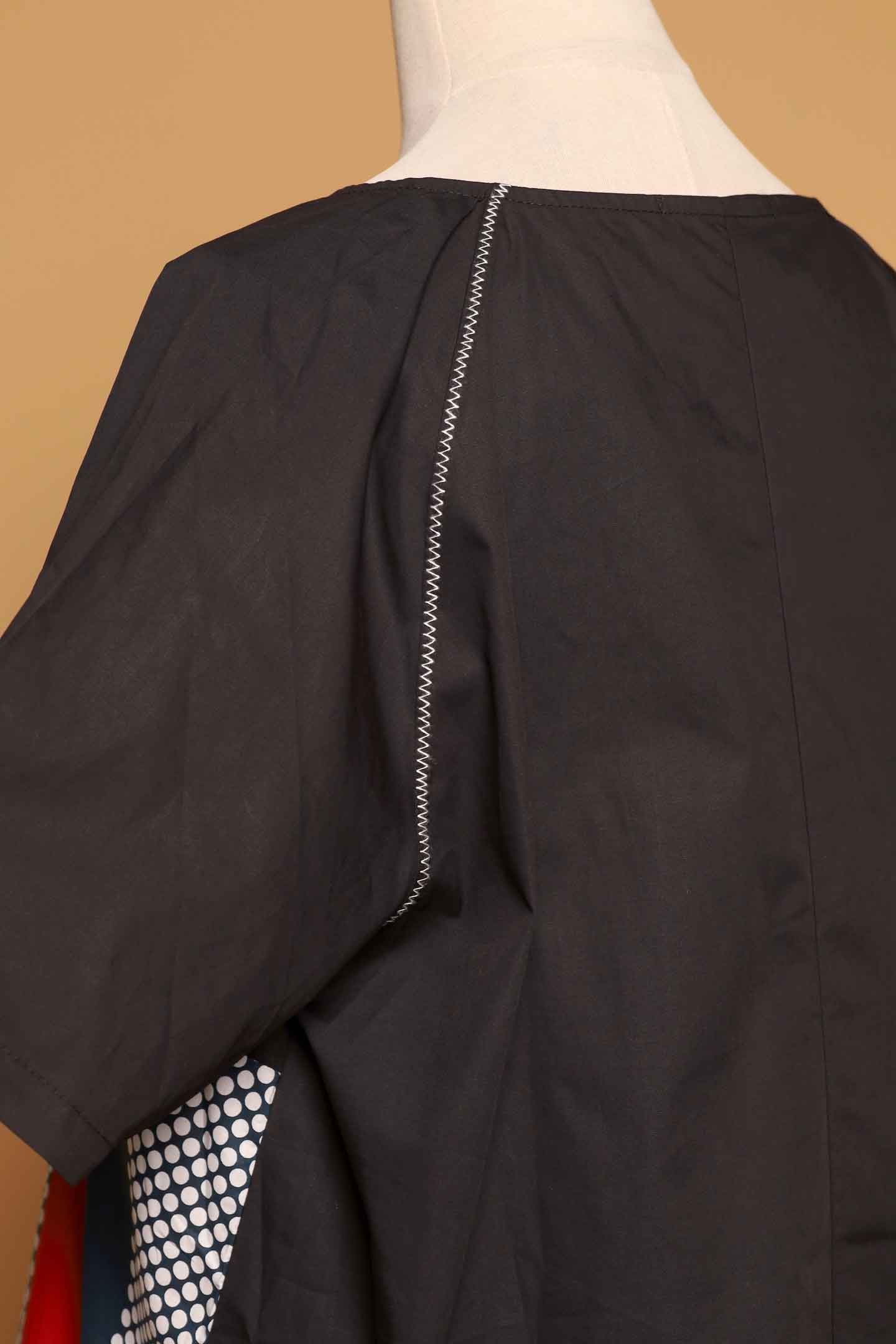 PO - Divinia Multi Polkadot Top in Black