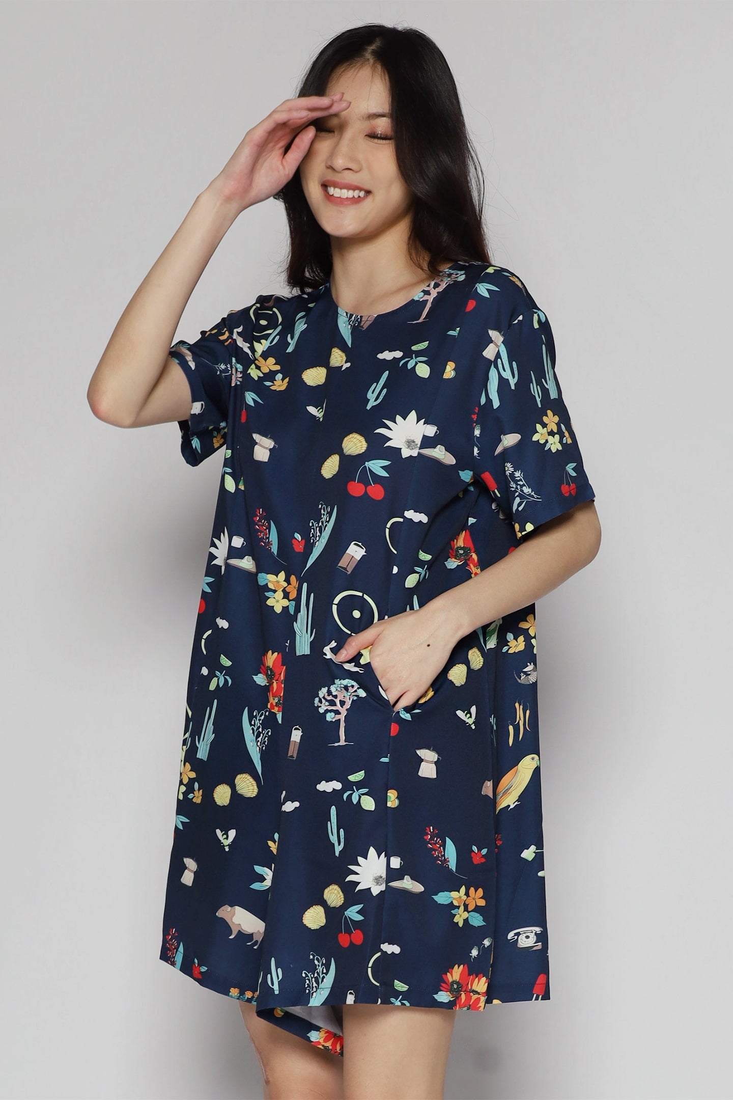 Dion Playsuit in Love Garden