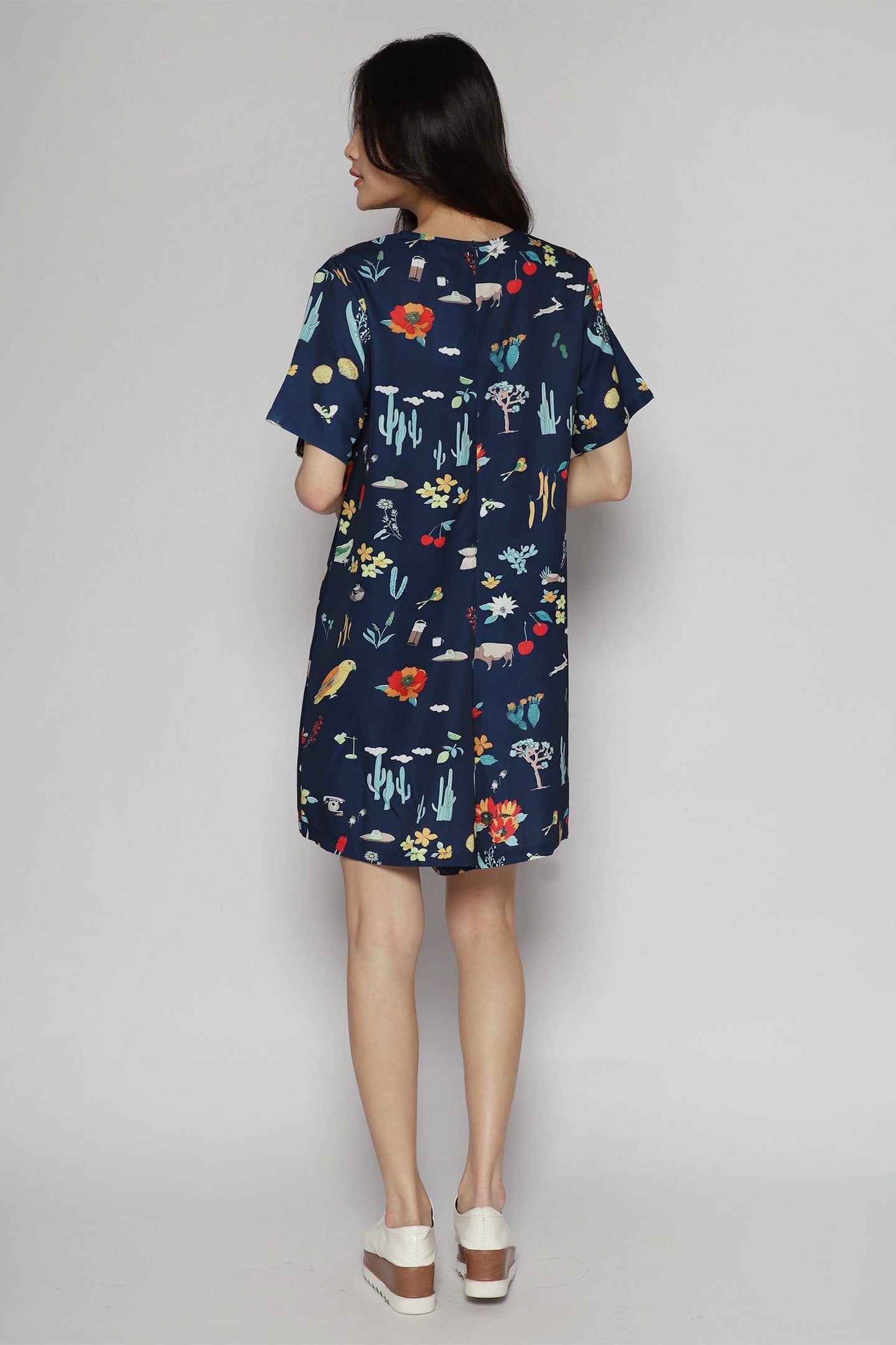 Dion Playsuit in Love Garden