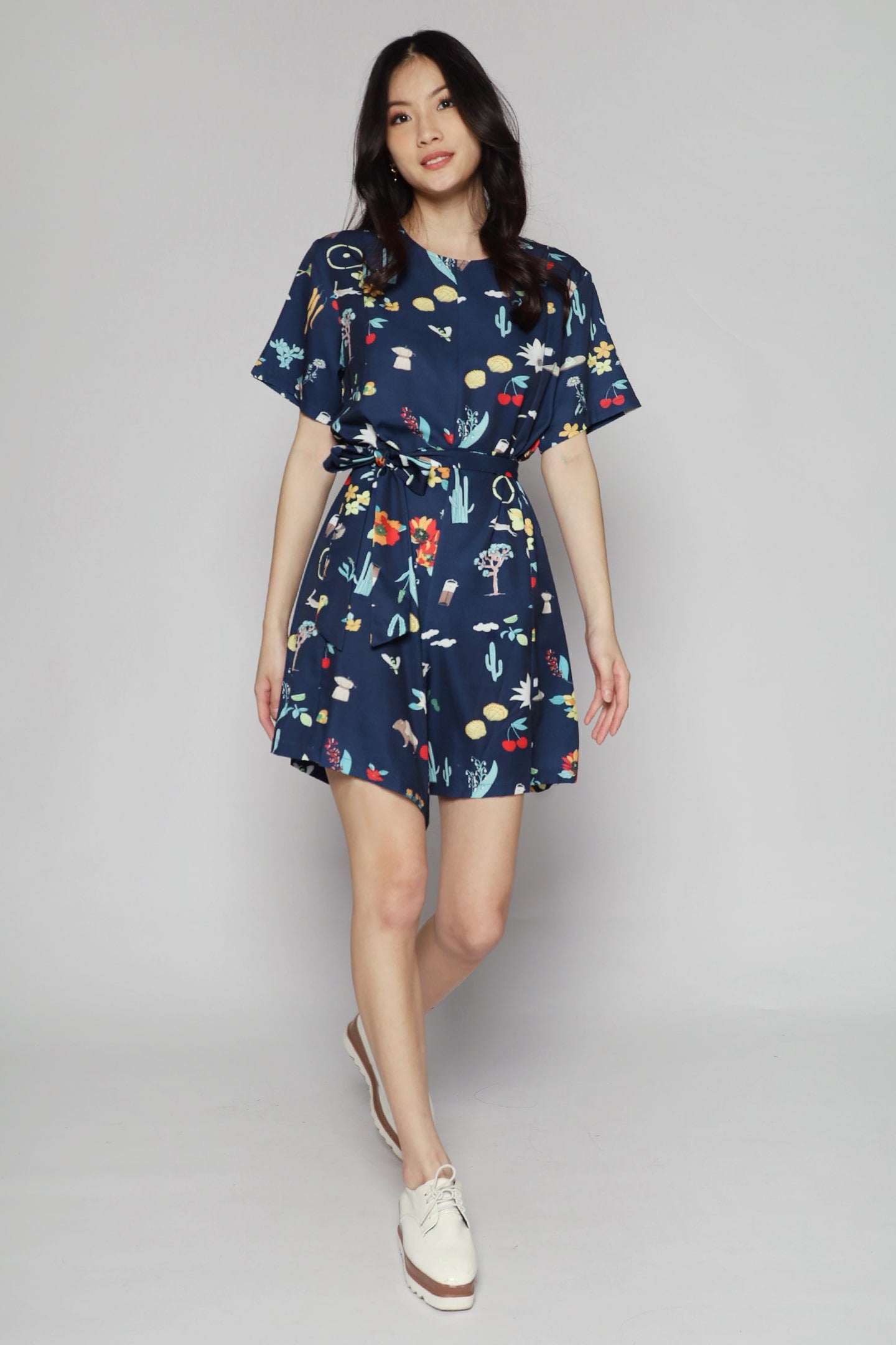 Dion Playsuit in Love Garden
