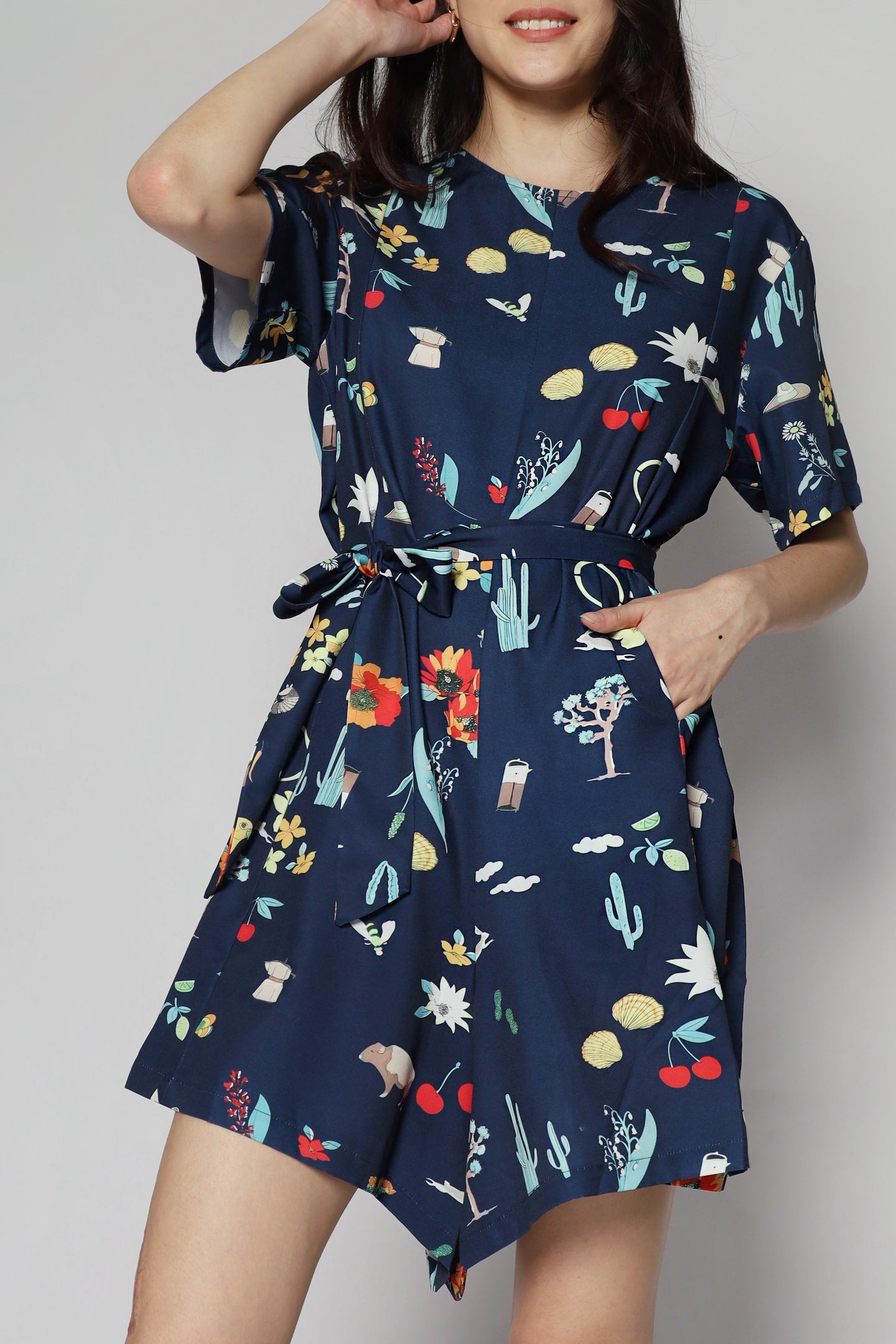 Dion Playsuit in Love Garden