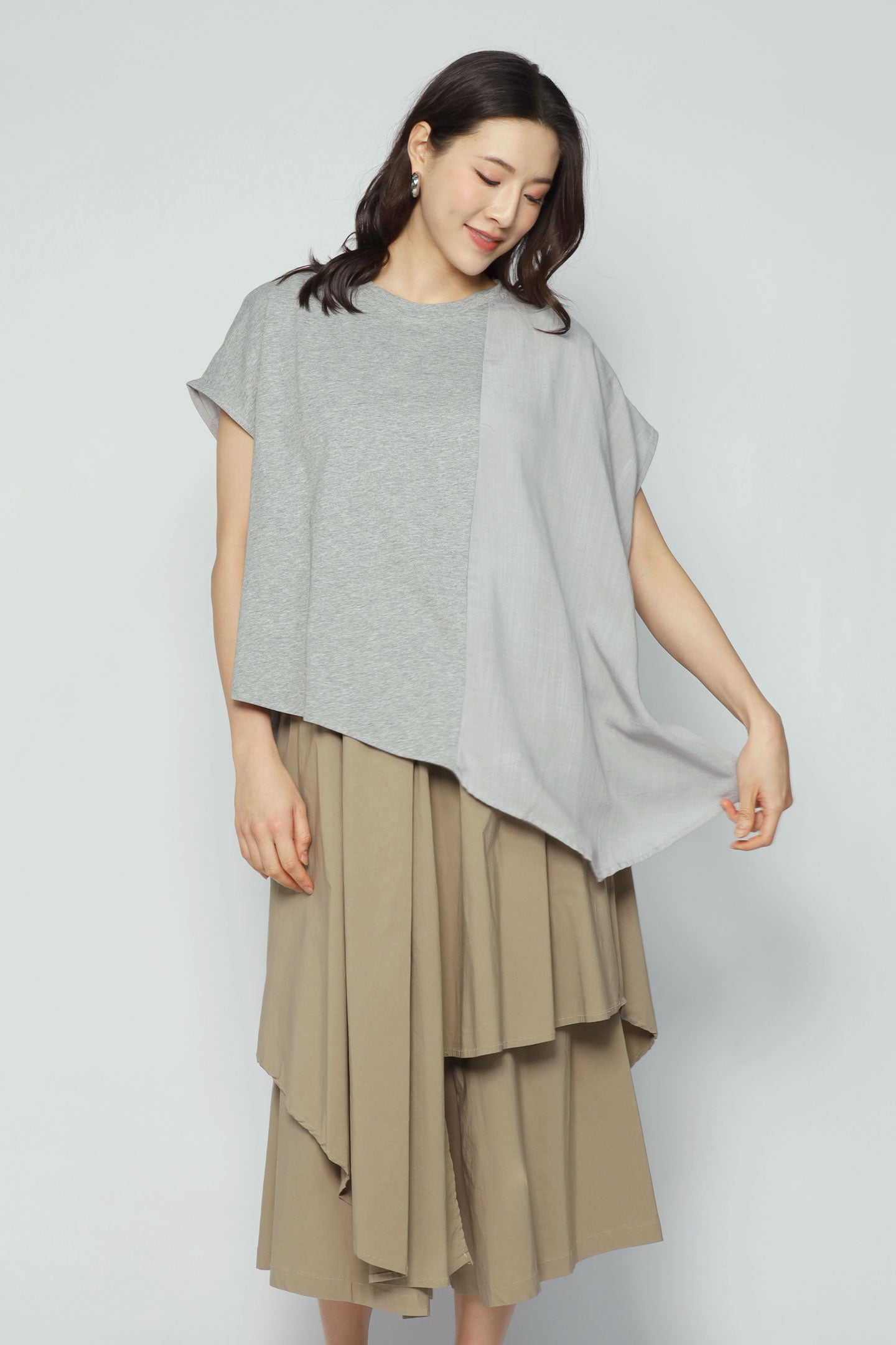 Dolce Top in Grey