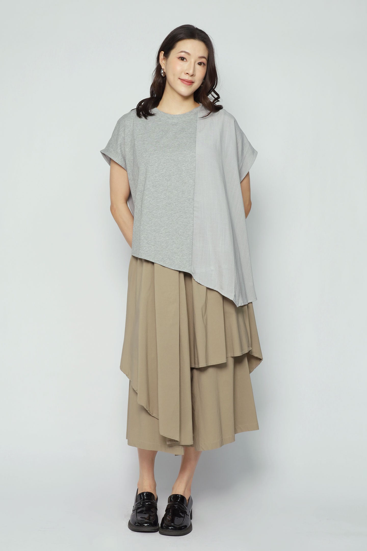 Dolce Top in Grey