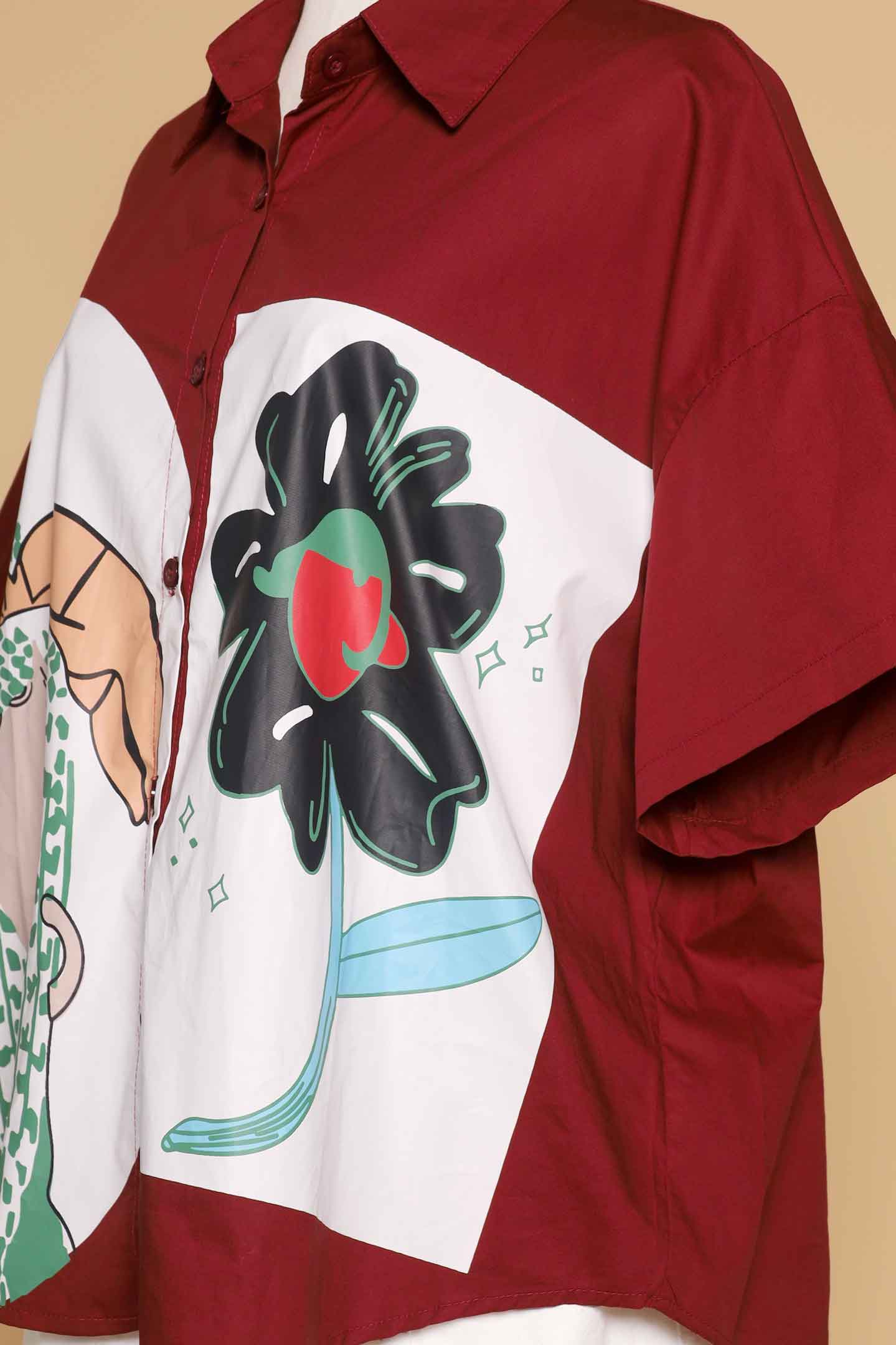 PO - Dolly Flower Printed Top