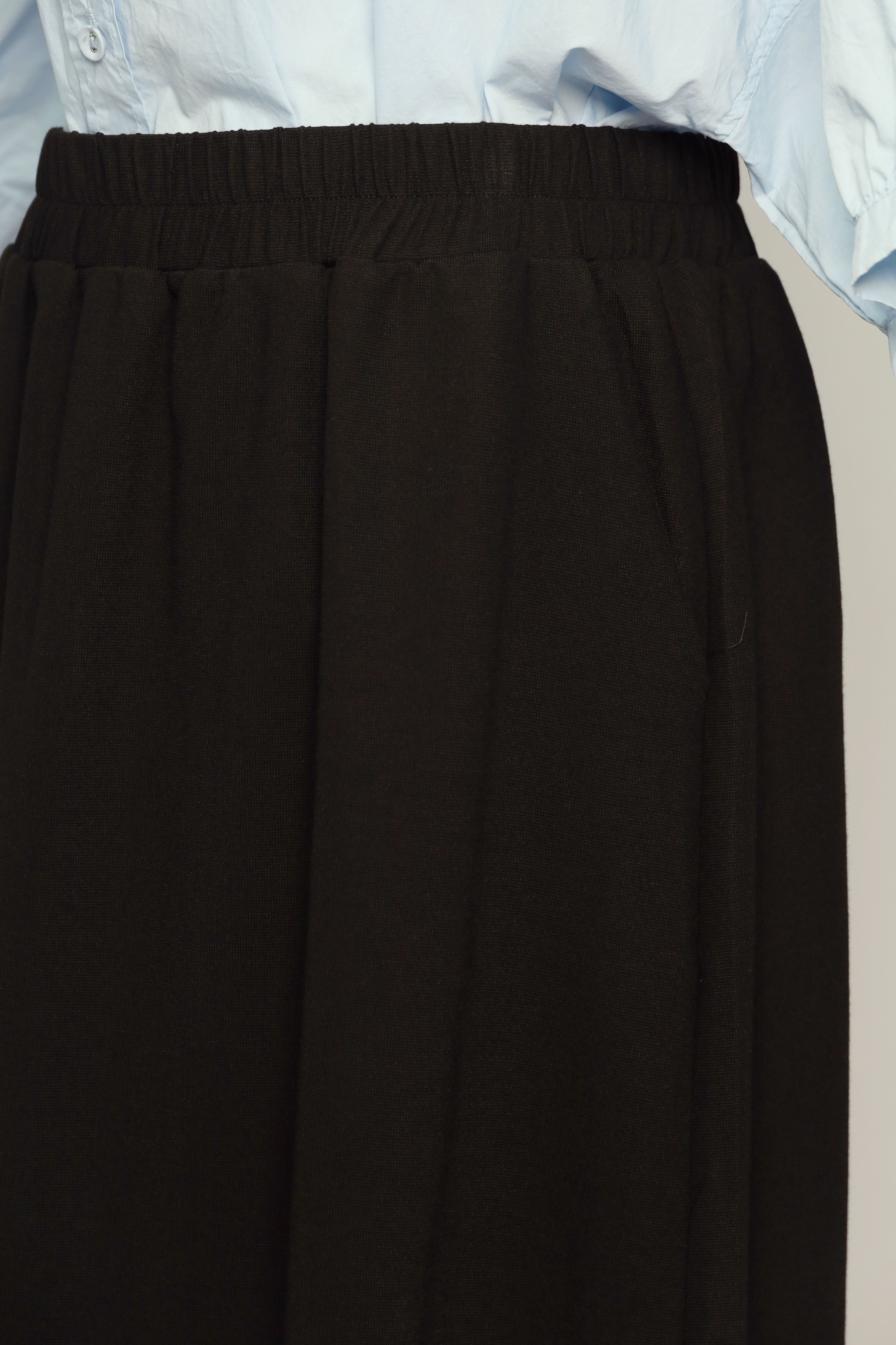 PO - Doodoo Asymmetrical Skirt in Black