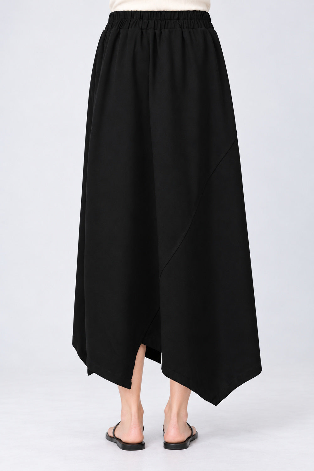 Doodoo Asymmetrical Skirt in Black