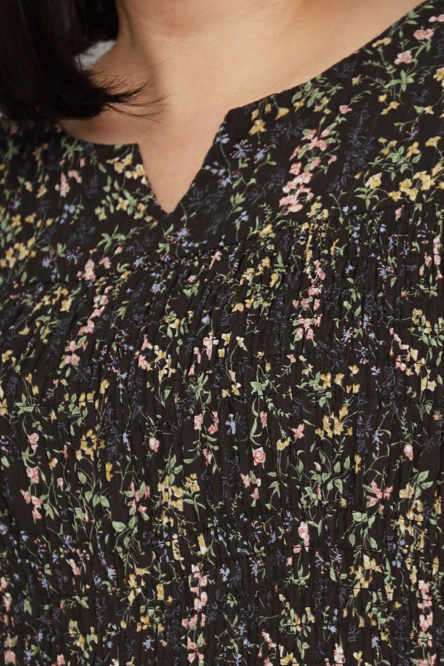 Dovina Dress in Daisy Veil