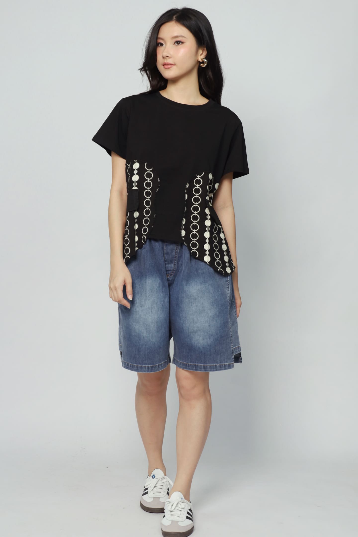 Drew Chain Top in Black
