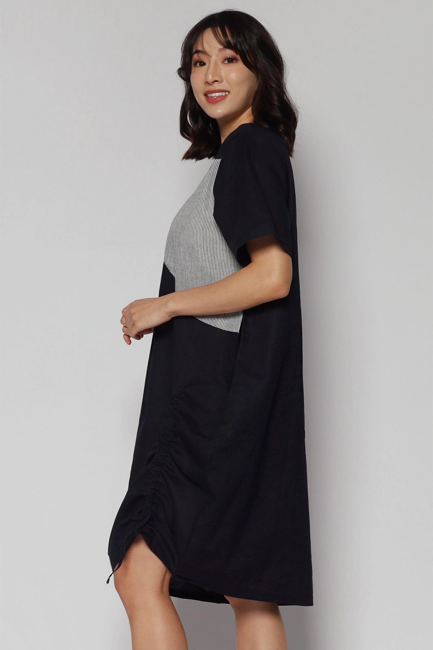 Elloi Patchwork Circles Dress