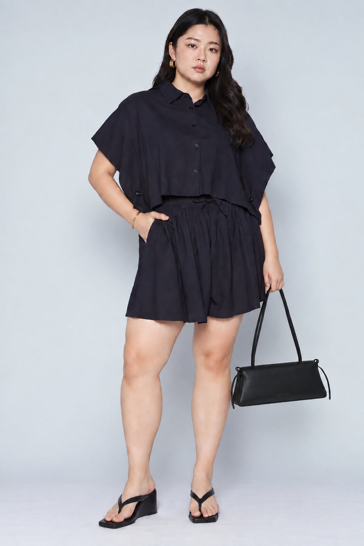 Monday Shirt in Midnight Navy