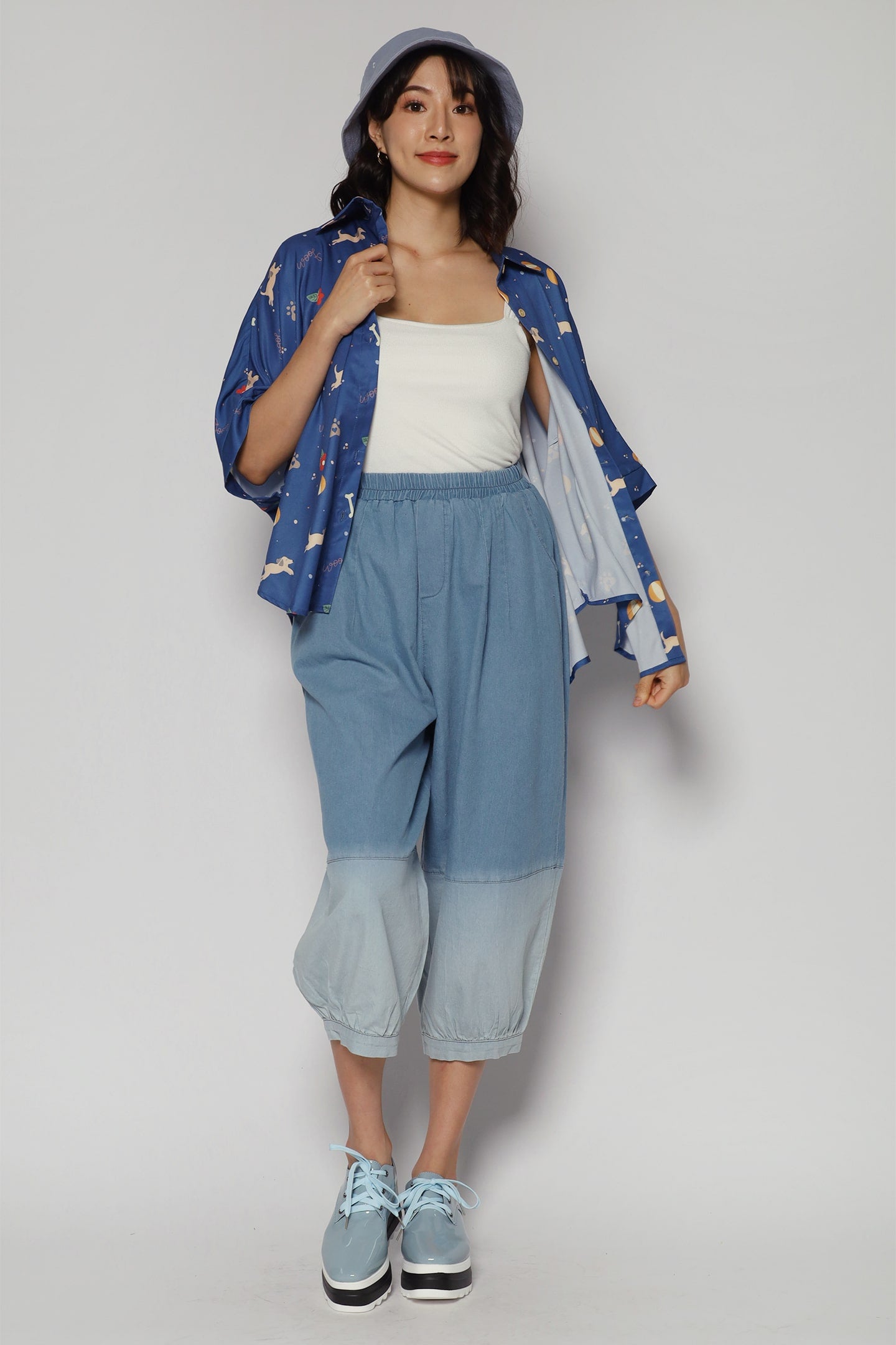 Backorders Elliot Culottes in Denim
