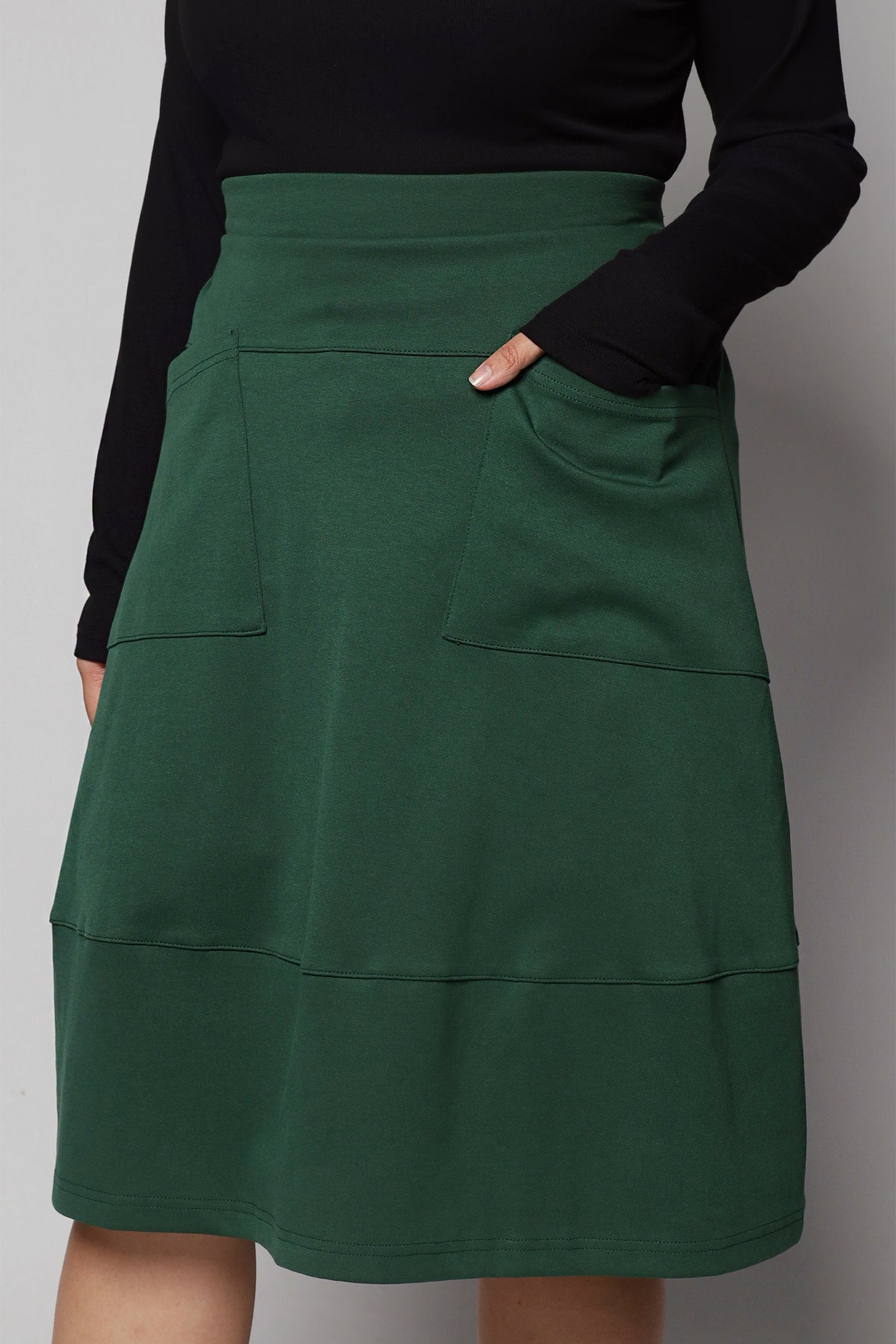 Ebenezer Skirt in Green