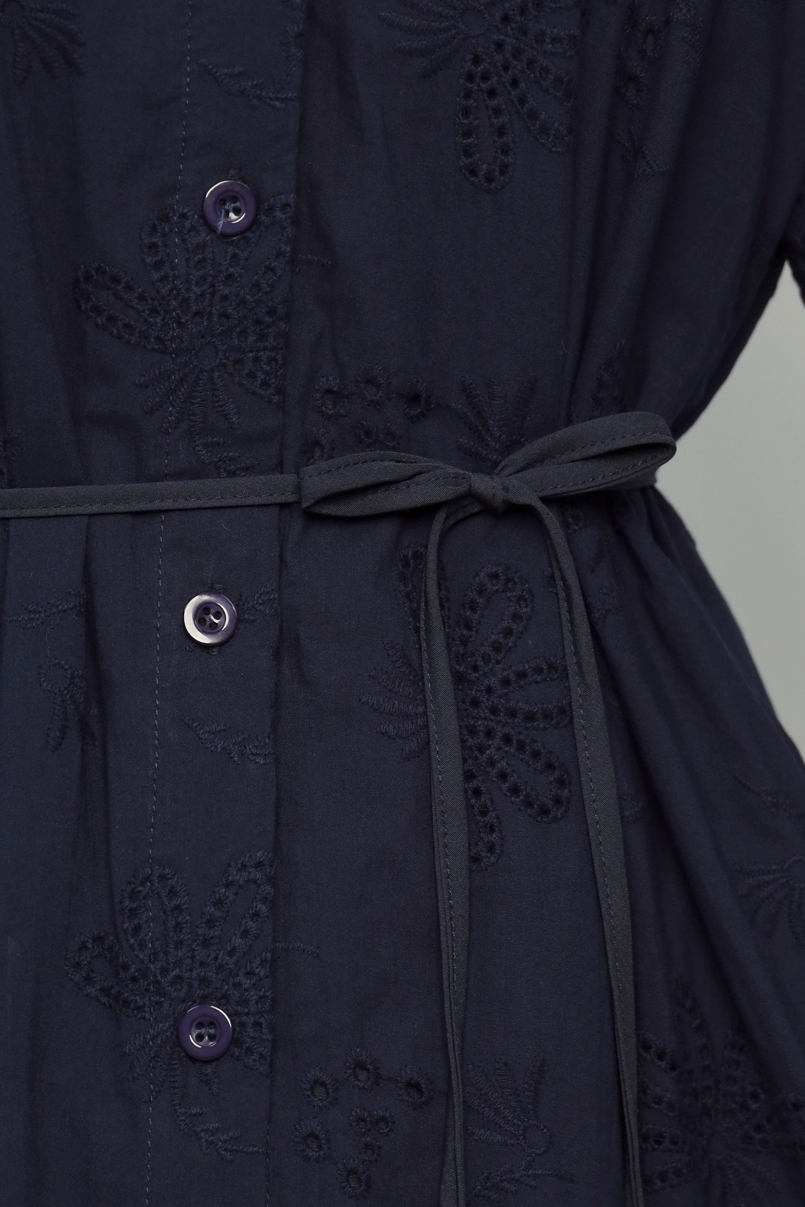 PO - Eline Dress in Blue Eyelet Dream