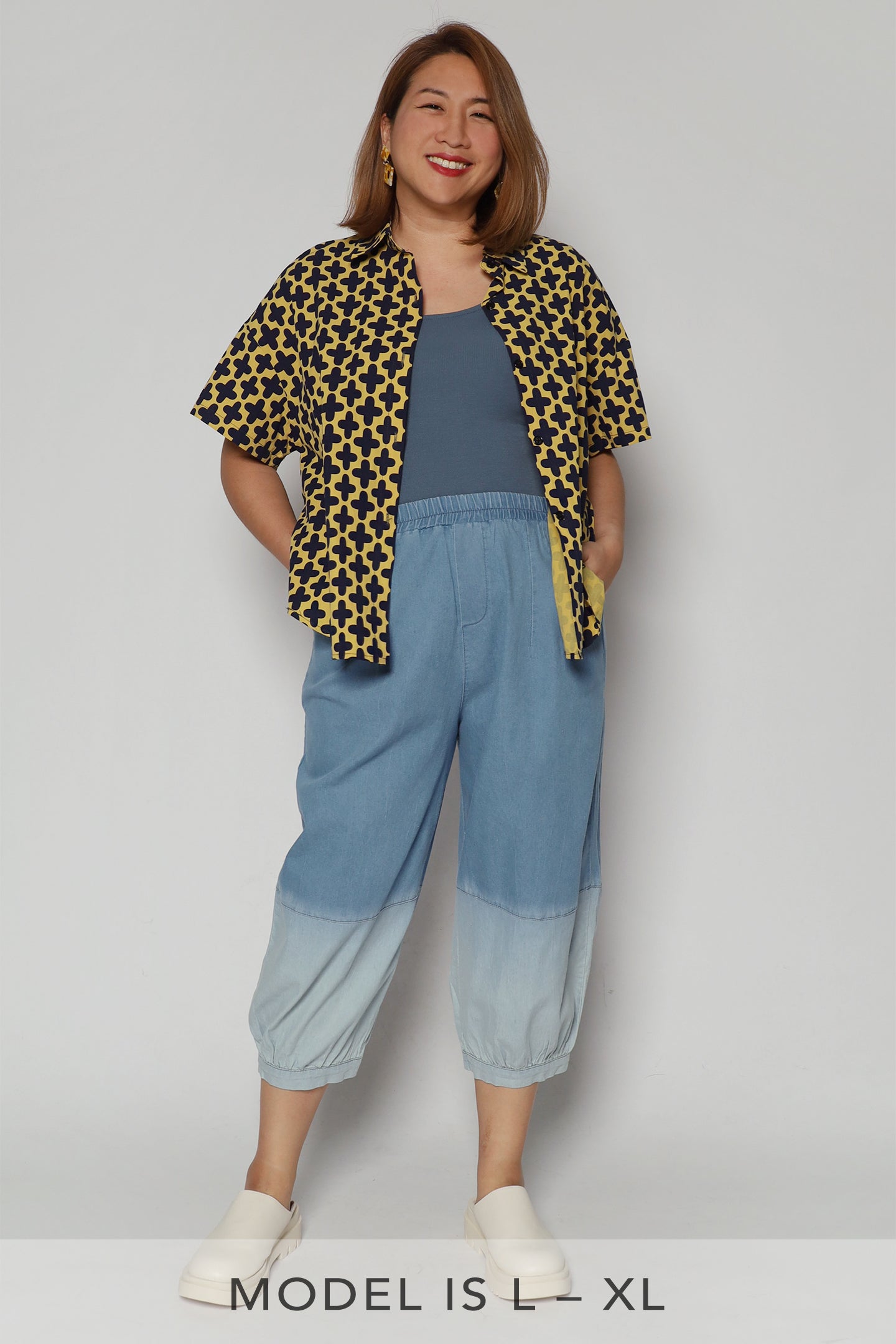 Backorders Elliot Culottes in Denim