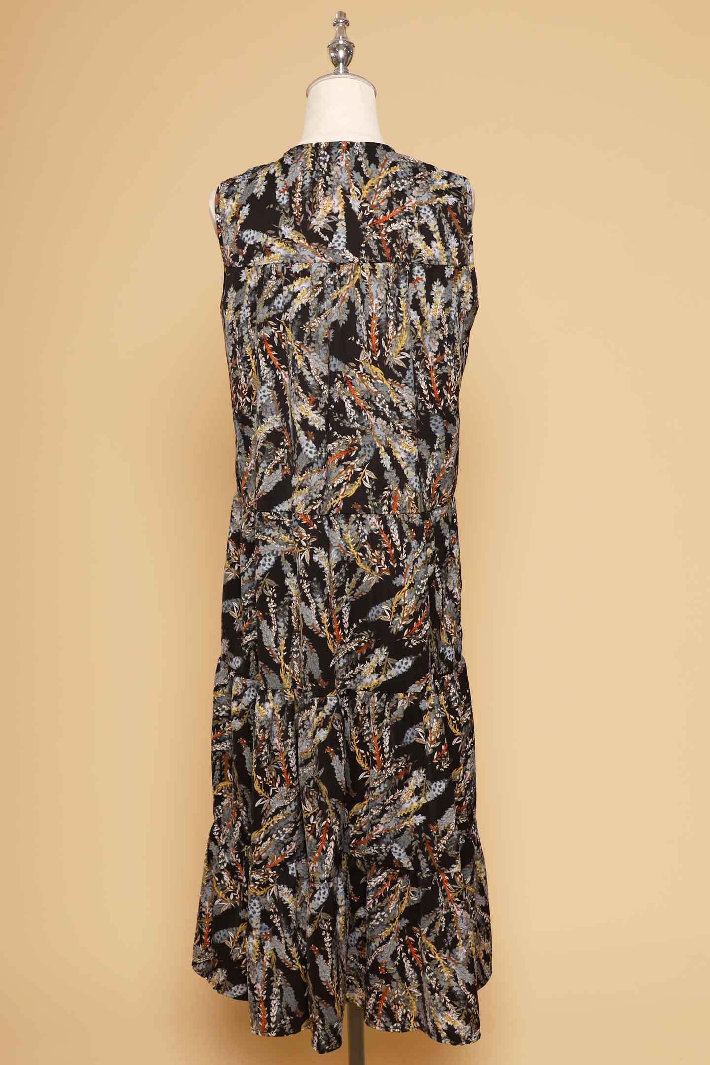 PO - Elysia Dress in Muted Ferns