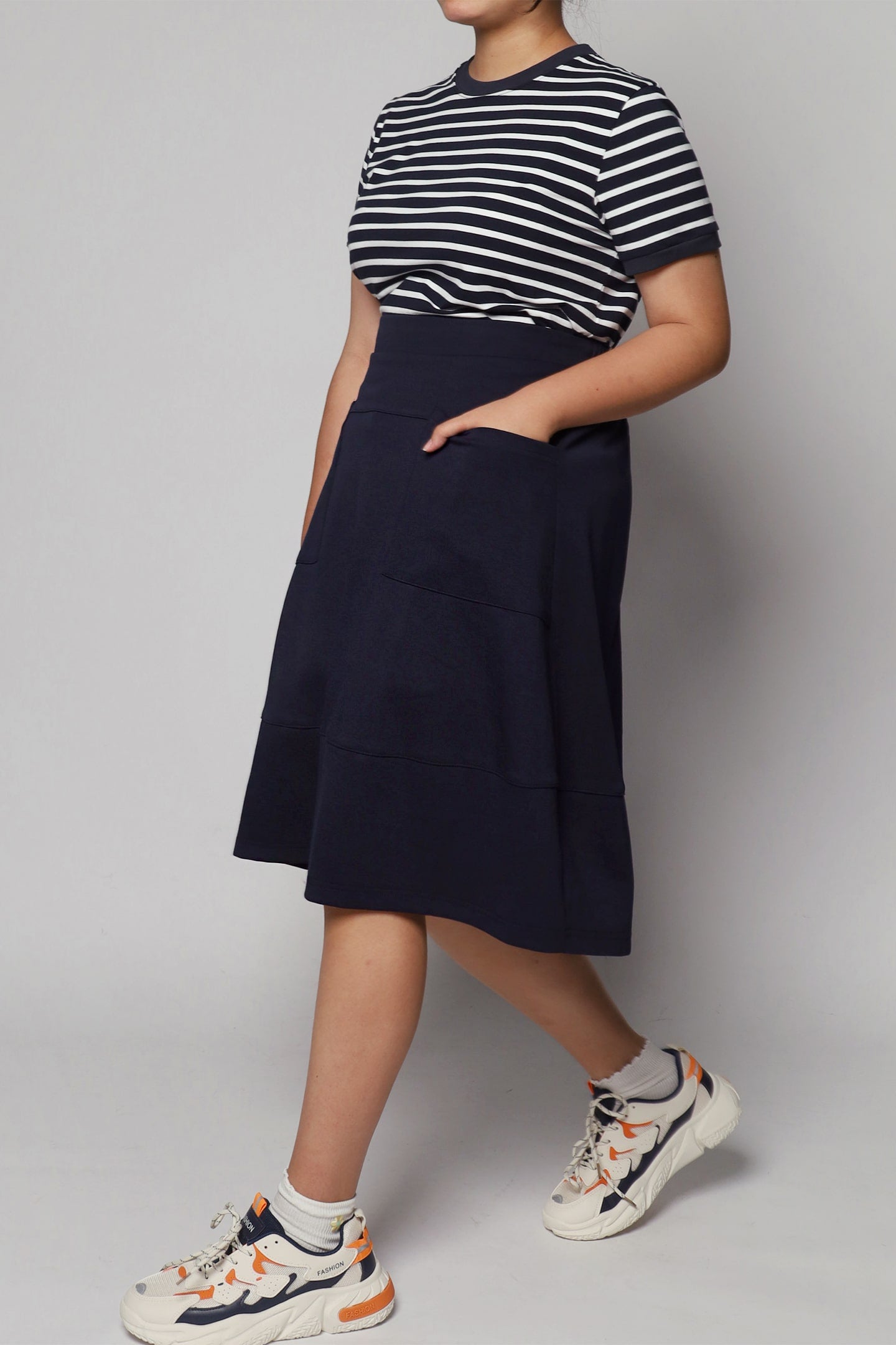 Ebenezer Skirt in Blue