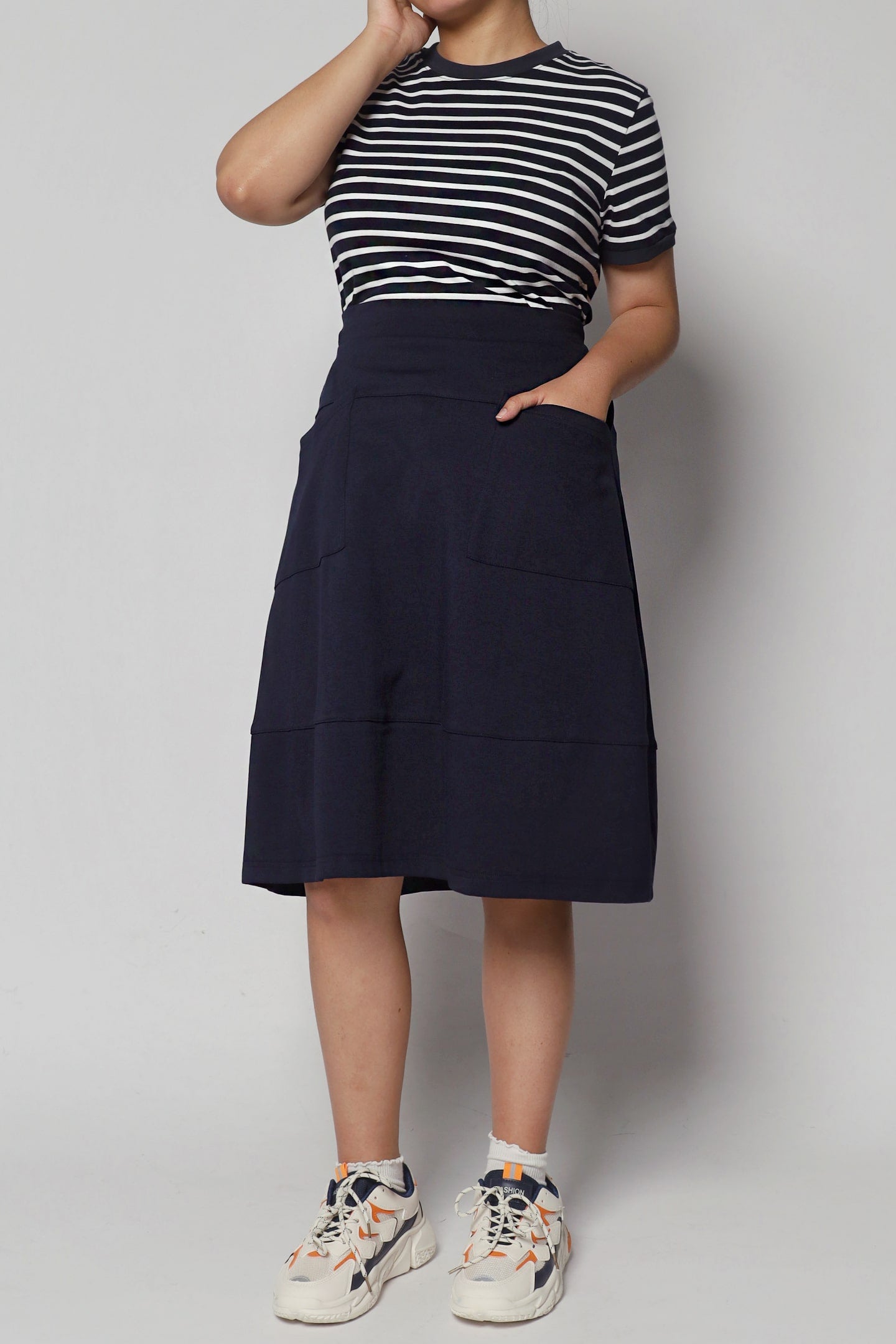 Ebenezer Skirt in Blue