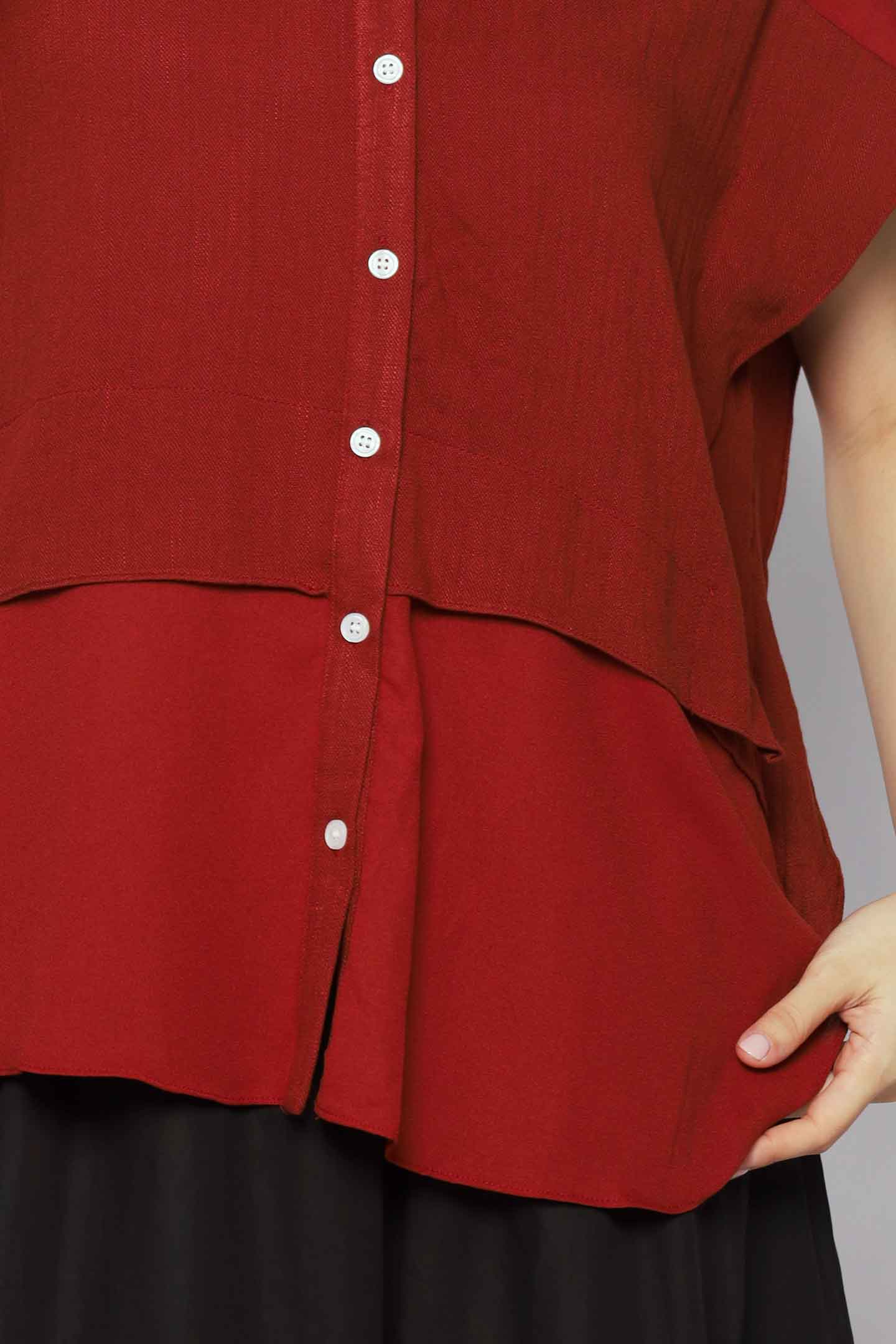 Backorders Estee Top in Red