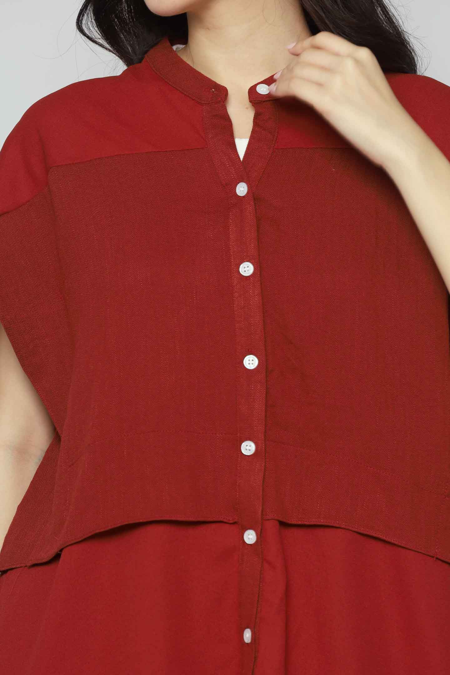 Backorders Estee Top in Red