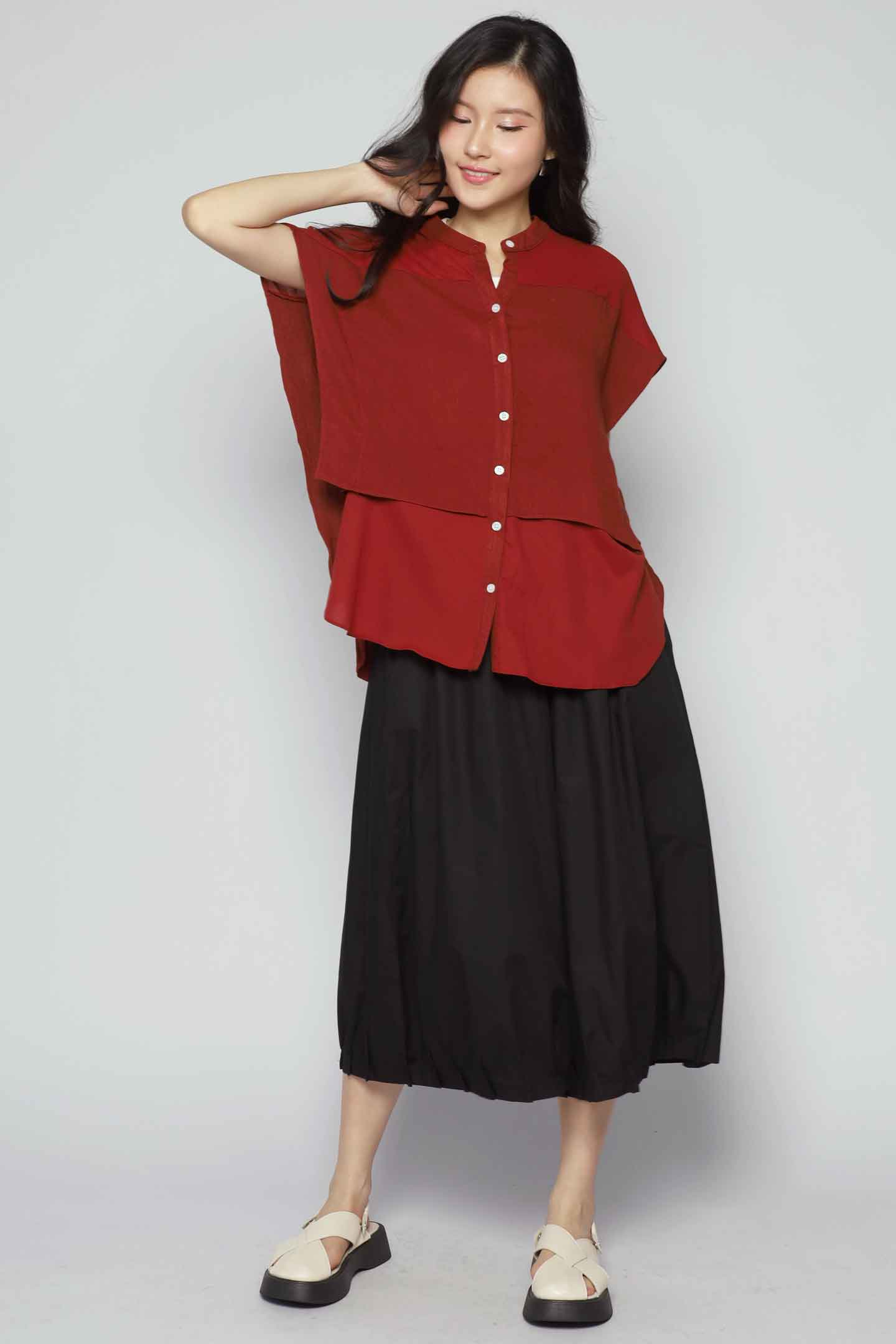 Backorders Estee Top in Red
