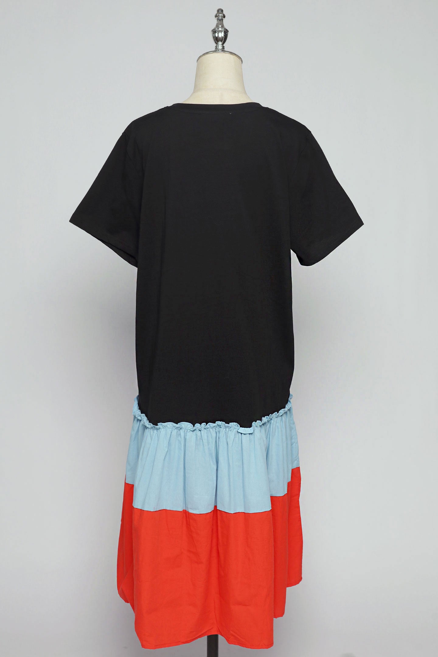 PO - Estella Dress in Blue Orange