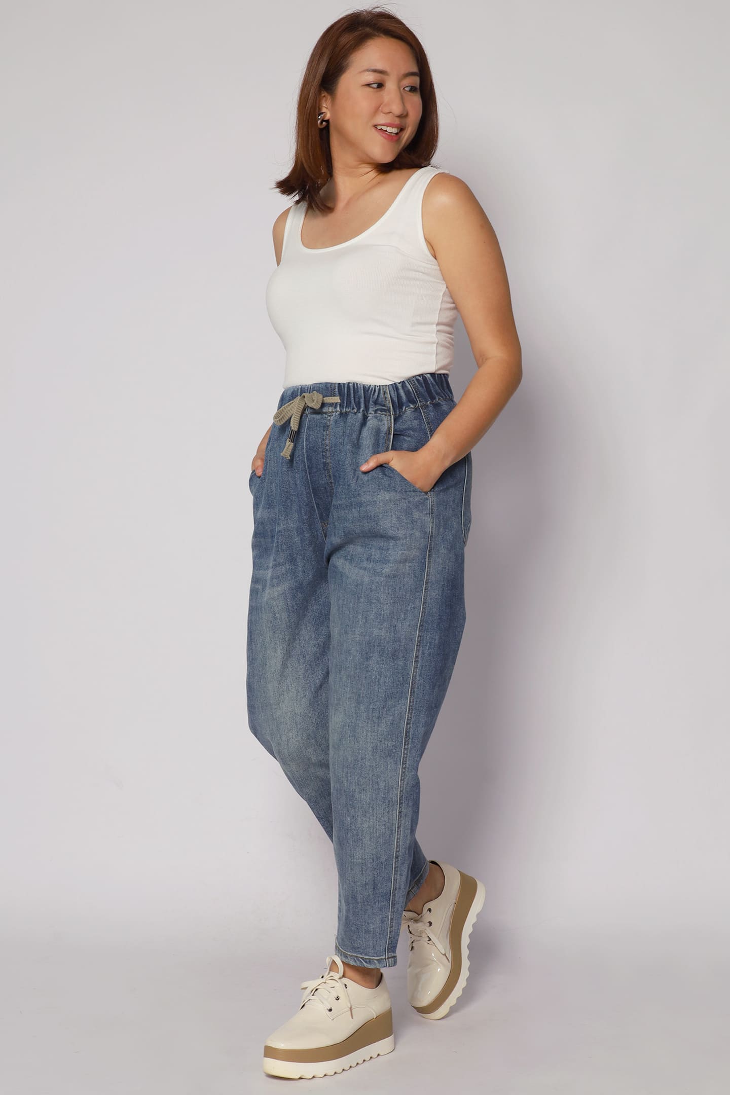 Backorders Eton Drawstring Jeans