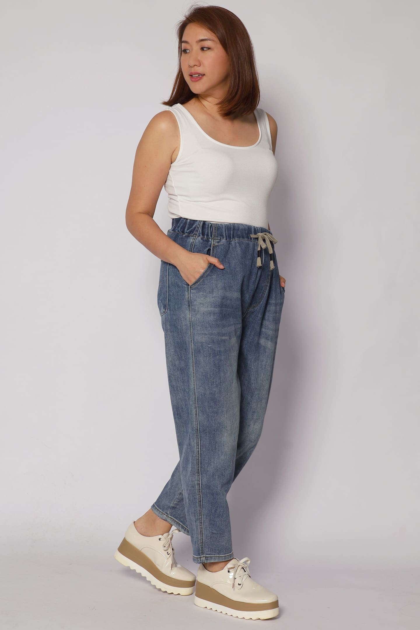 Backorders Eton Drawstring Jeans